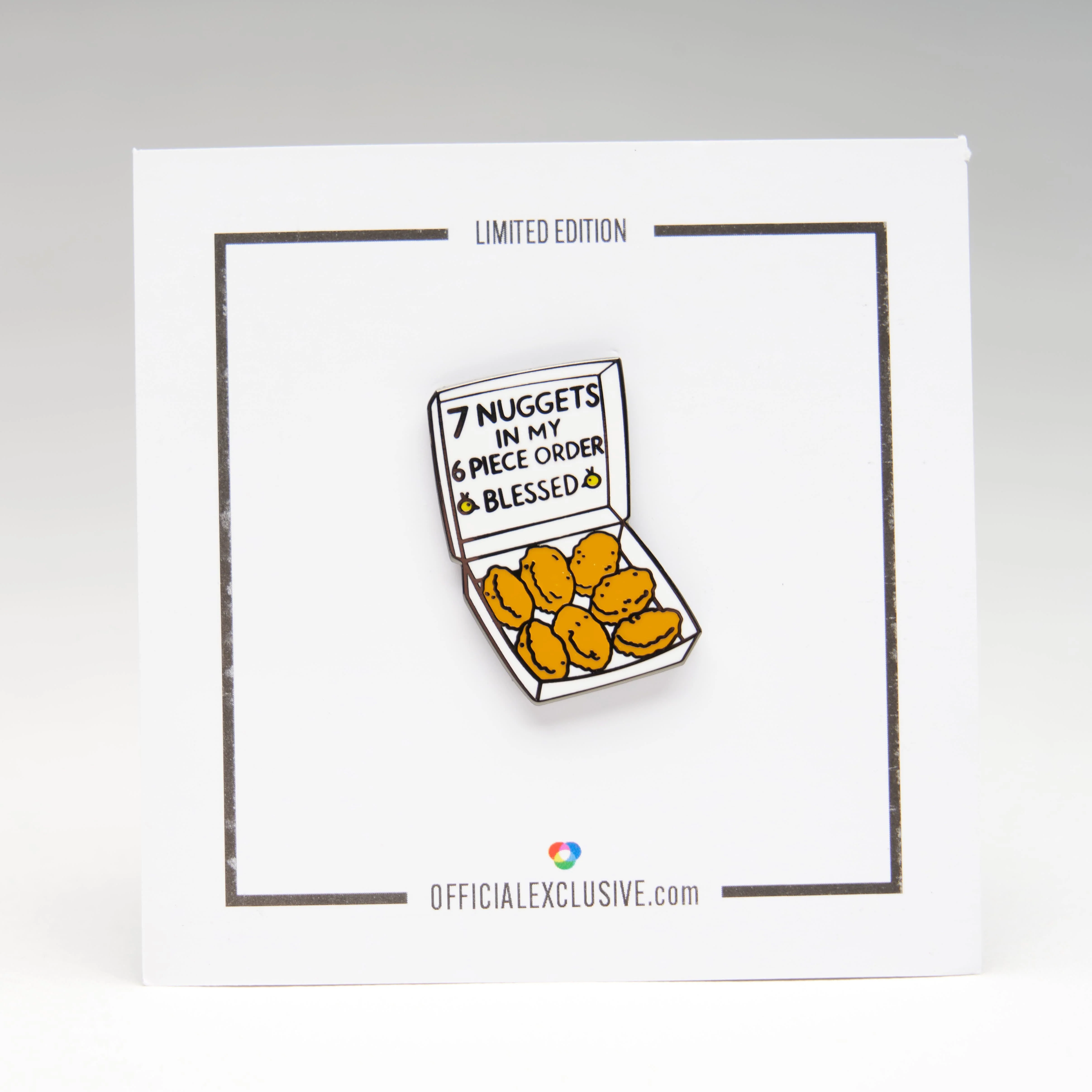 Blessed Chicken Nugget Pin - Image 5