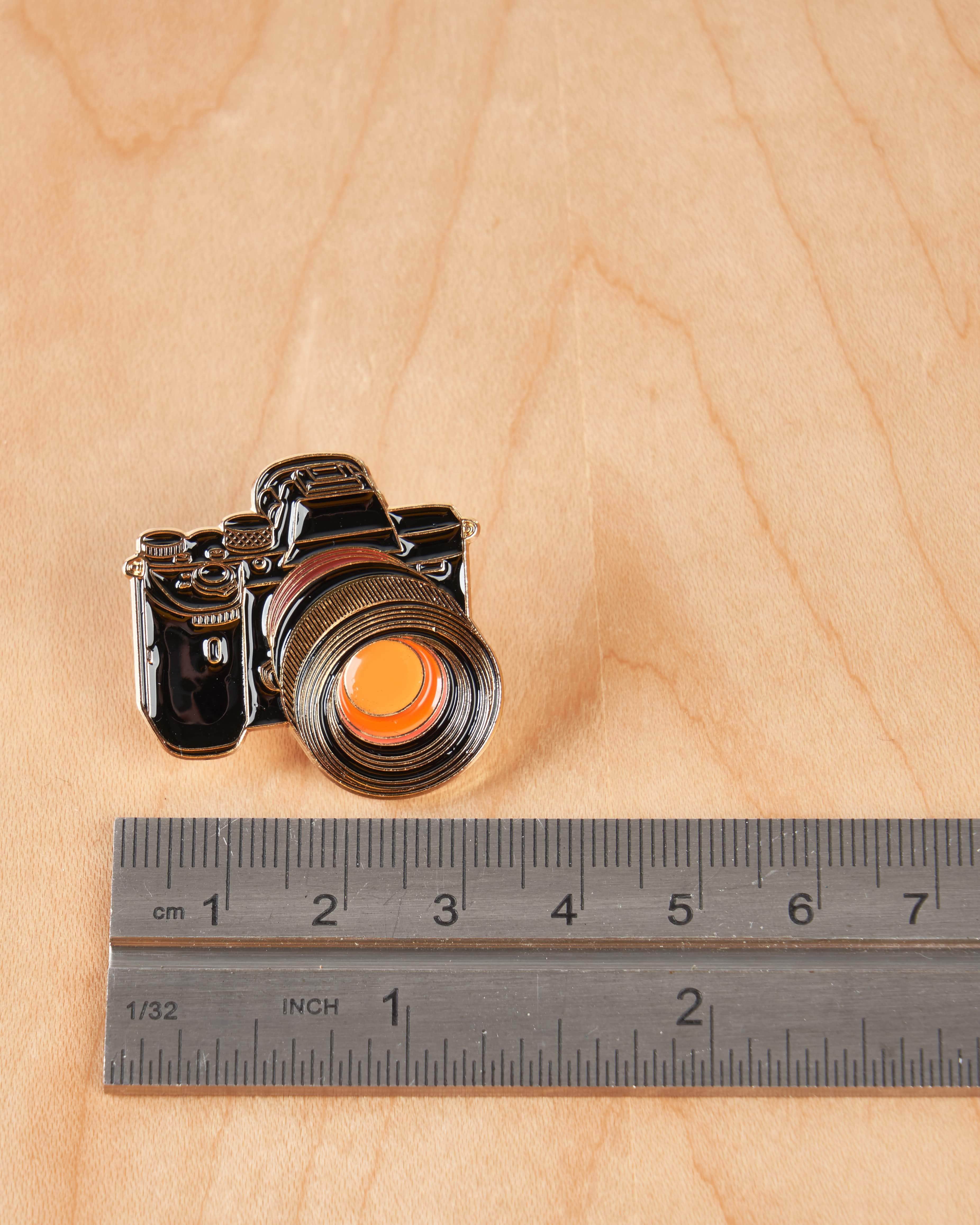Mirrorless Digital SLR Camera Pin #2 Gold Plated - Image 4