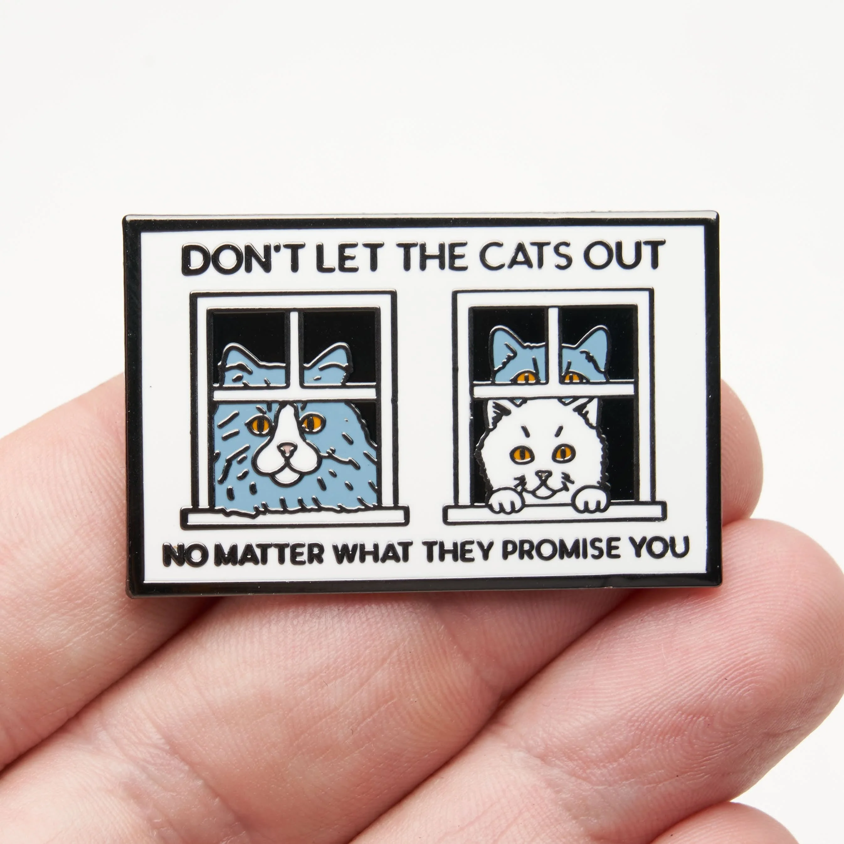Don't Let The Cats Out Pin - Image 2