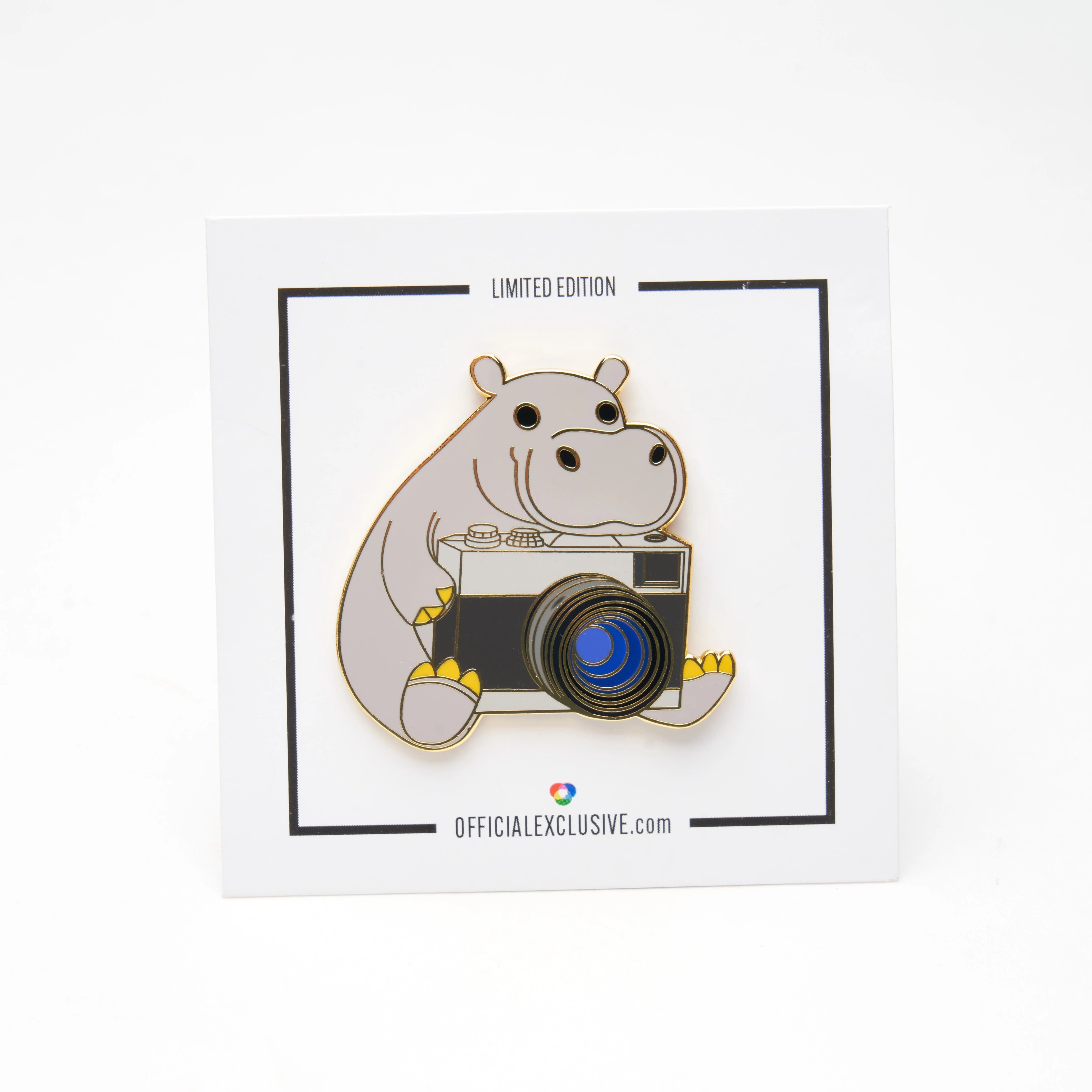 Hippo Photographer Pin - Image 5