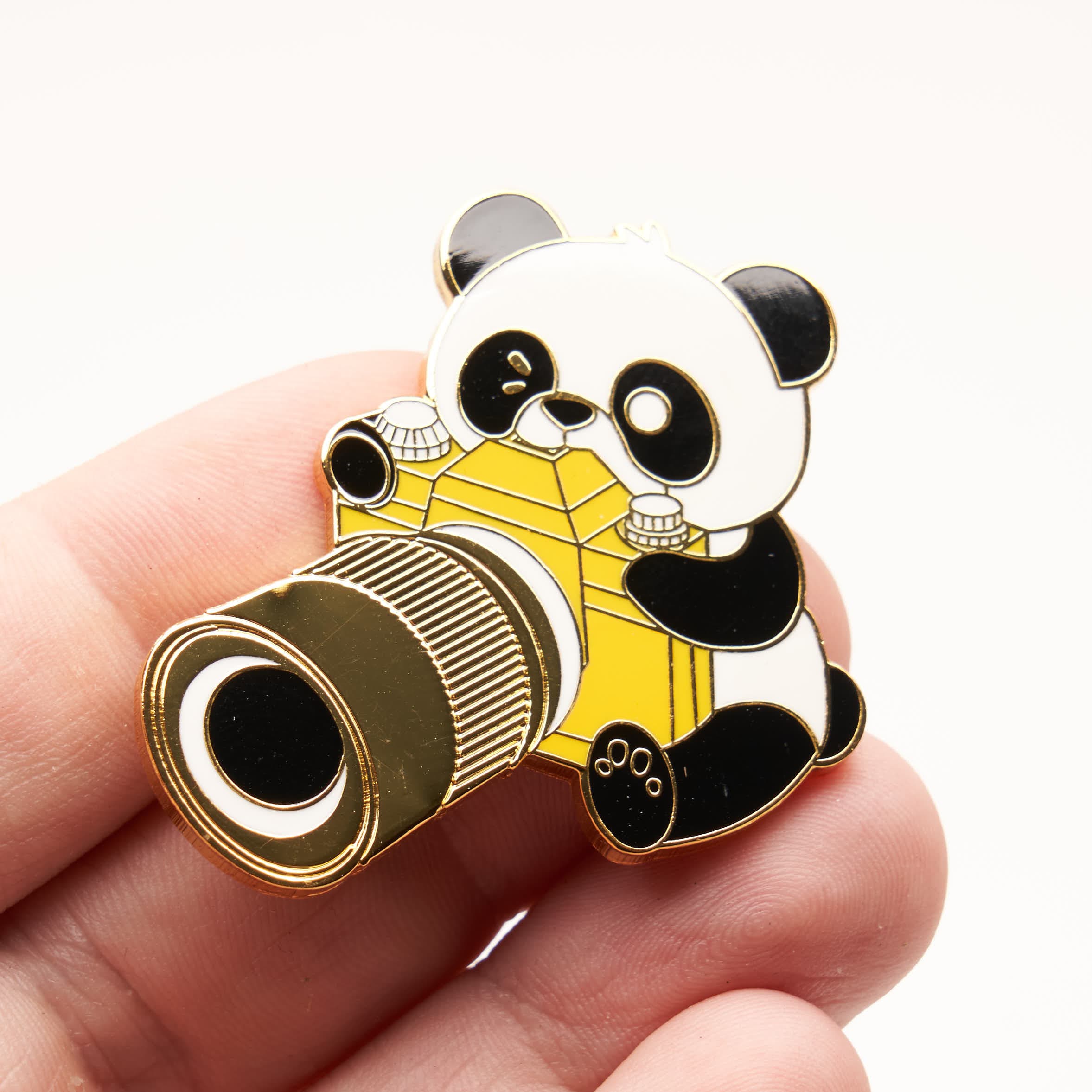 Panda Photographer Pin - Image 6