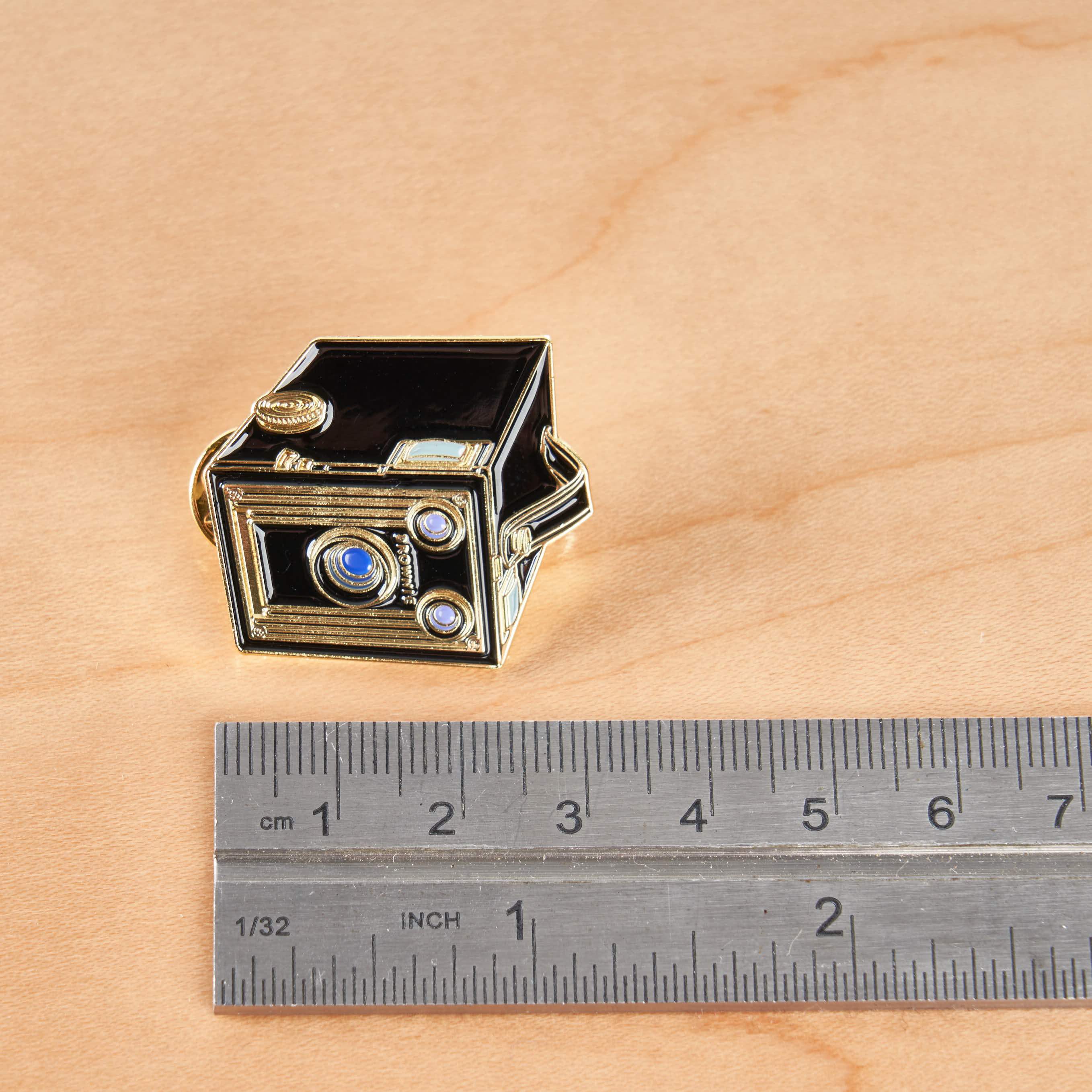 Brownie Camera Pin Gold Variant - Image 4