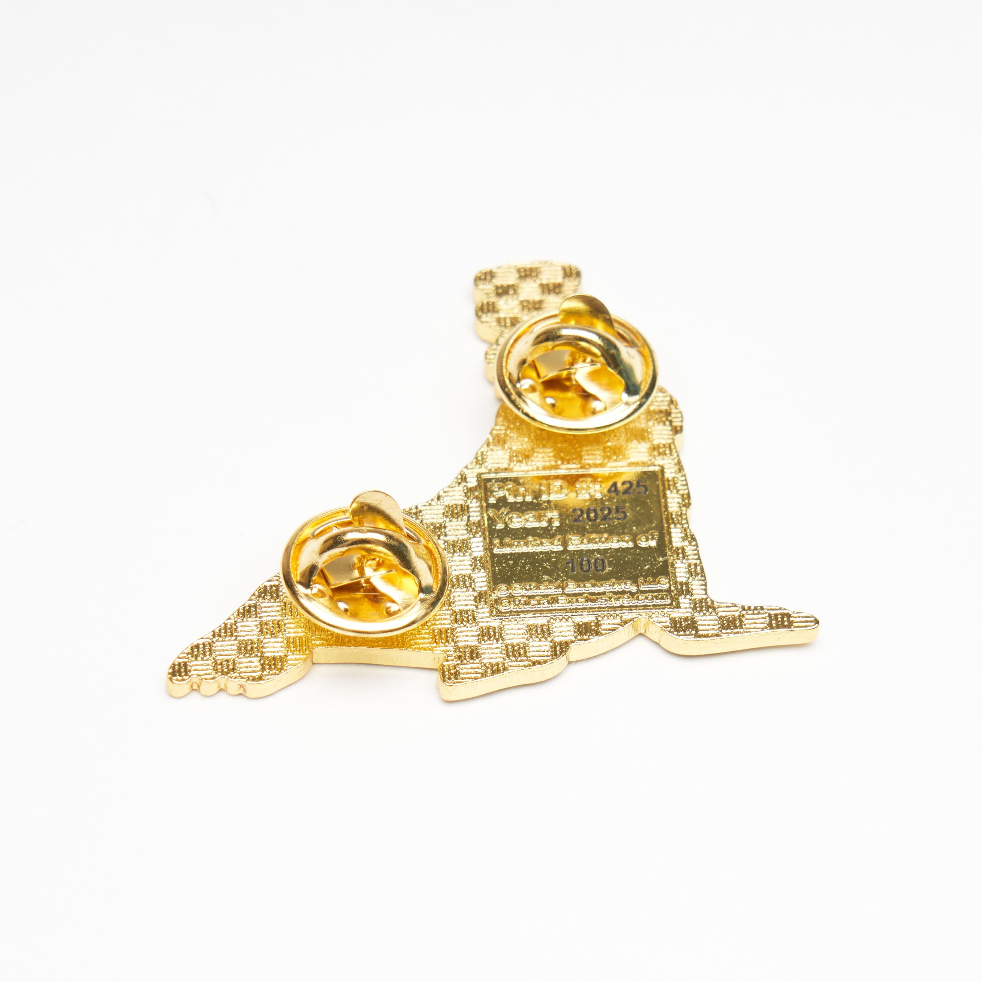 Walrus Balancing Teacups Pin - Image 3