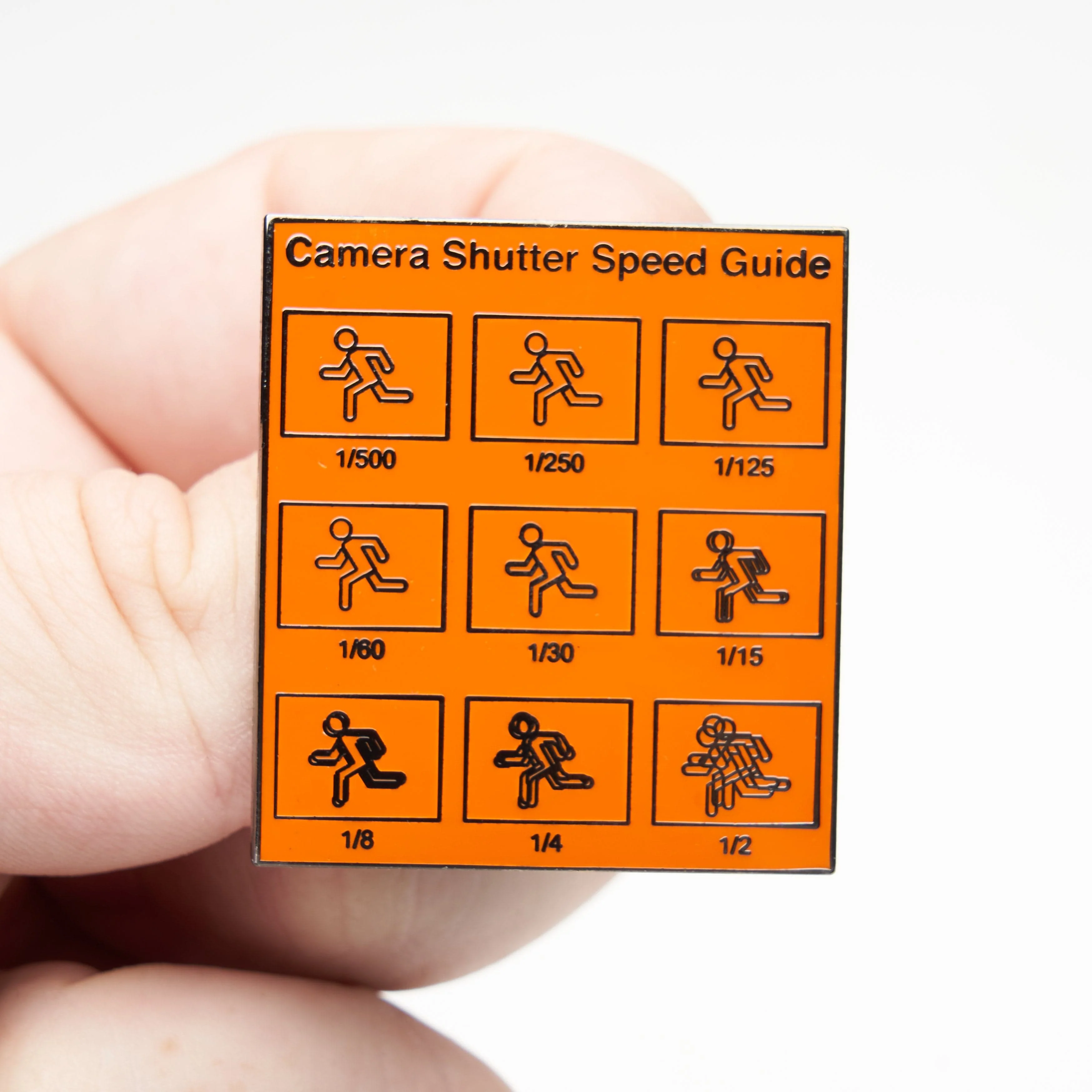 Camera Shutter Speed Guide Pin International Orange