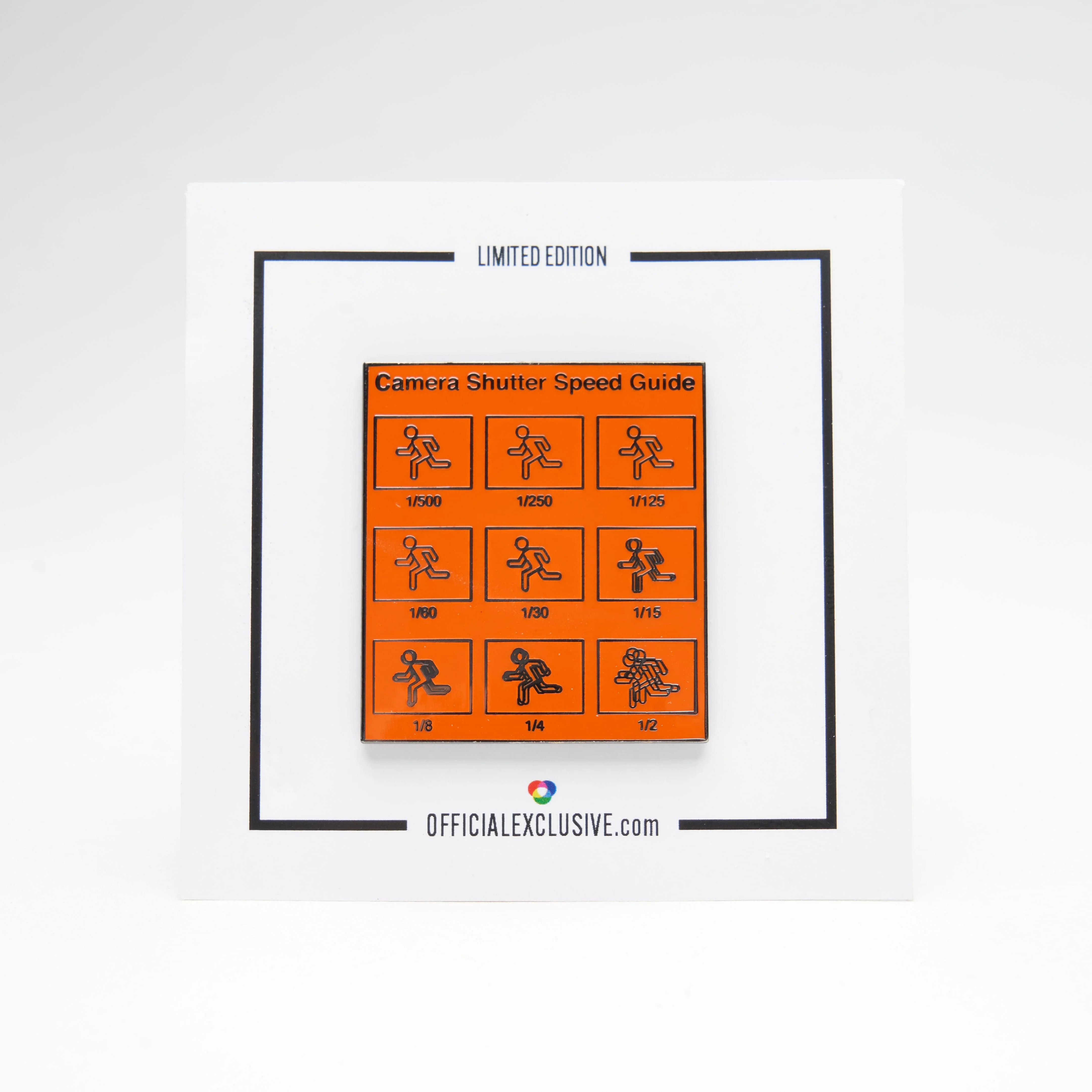 Camera Shutter Speed Guide Pin International Orange - Image 2