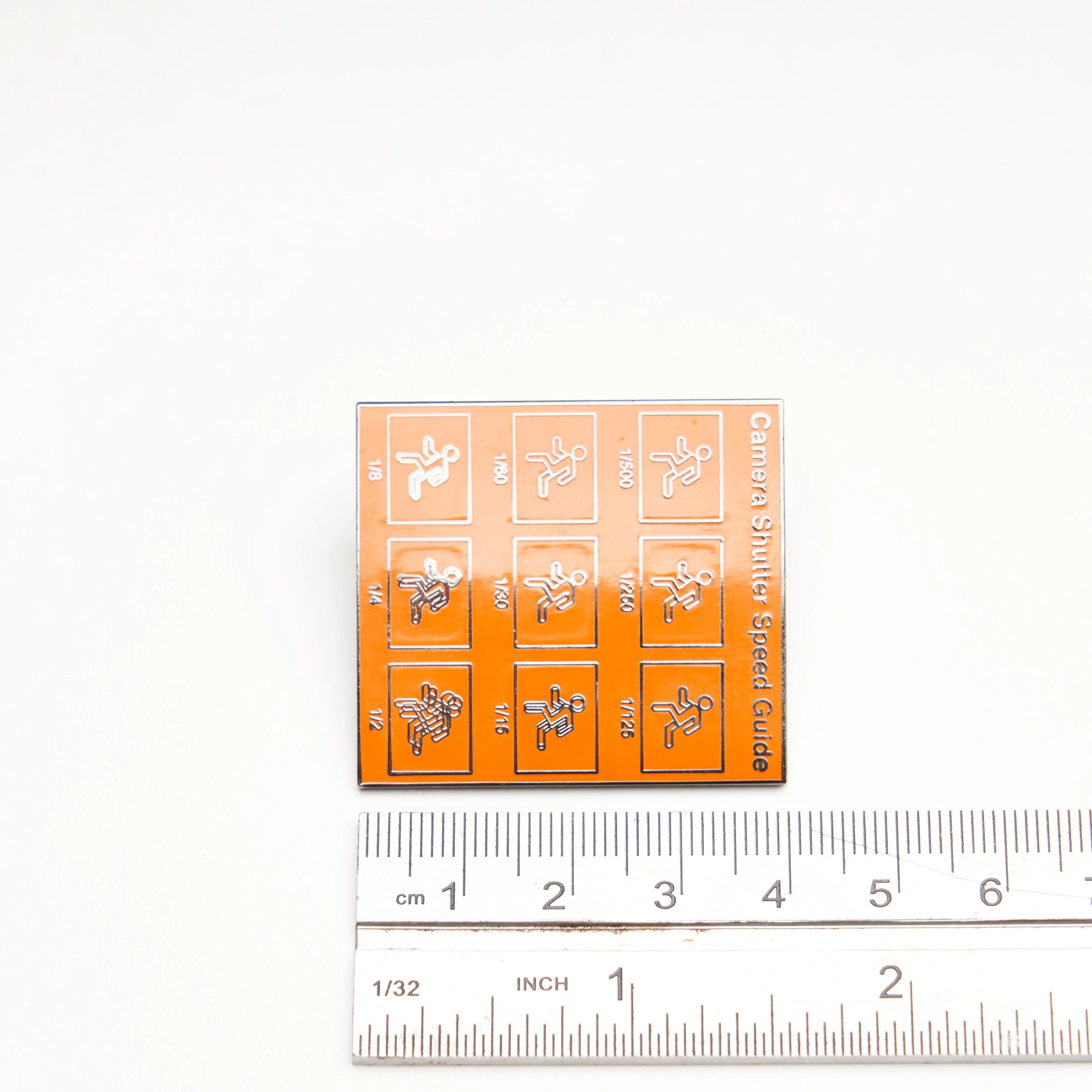 Camera Shutter Speed Guide Pin International Orange - Image 4