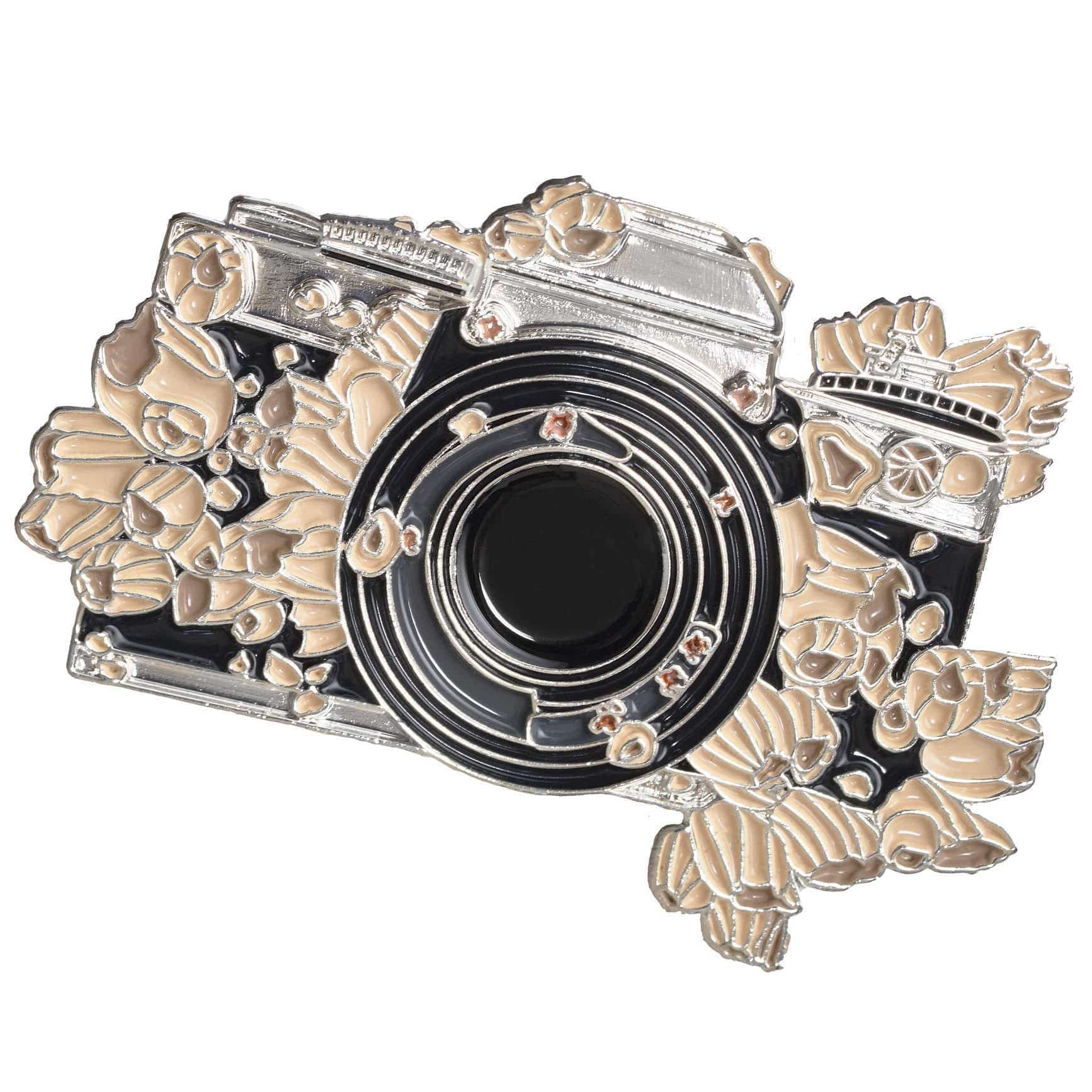 Camera Lost in the Ocean Pin