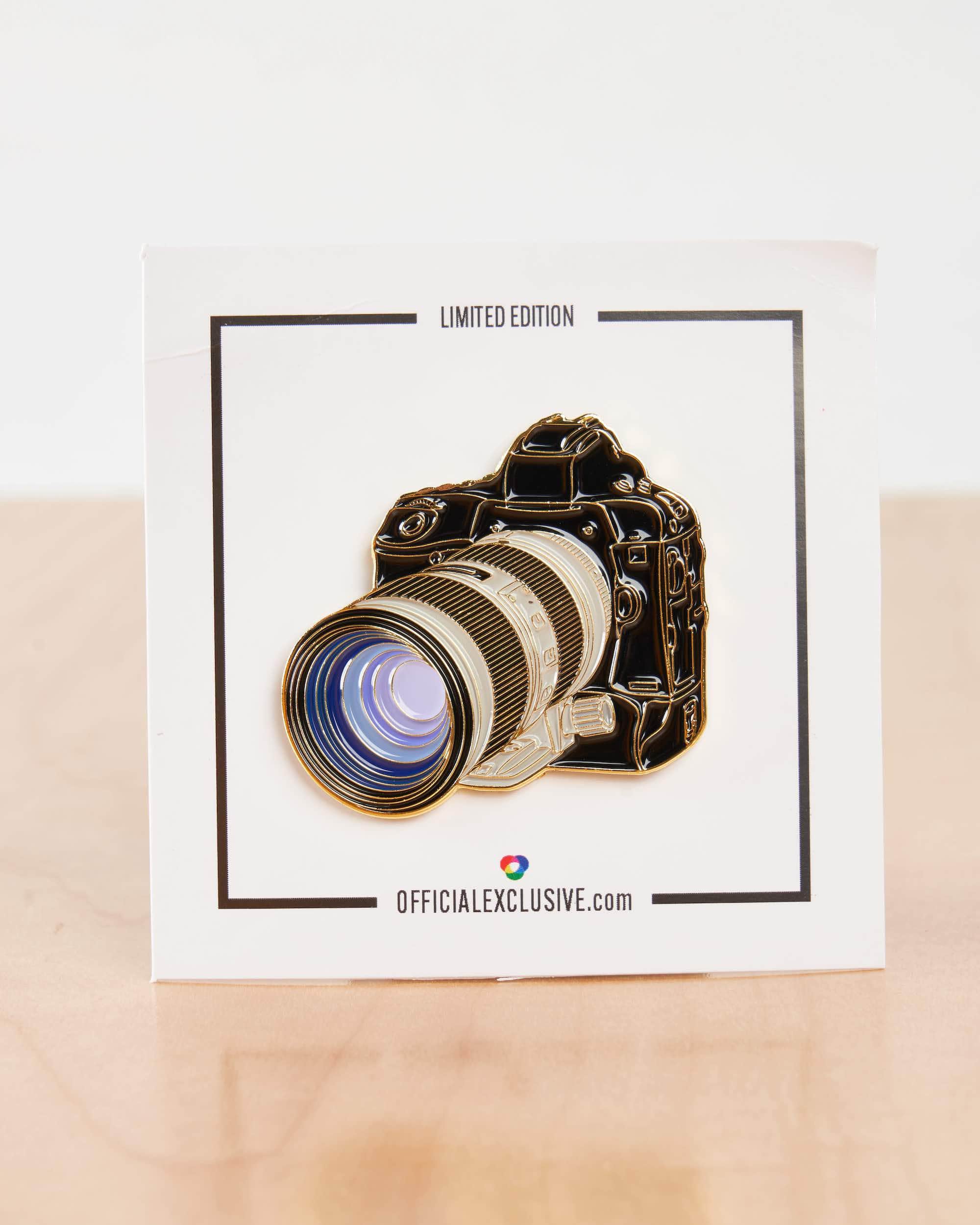 DSLR Camera Pin #5 Gold Plated - Image 5