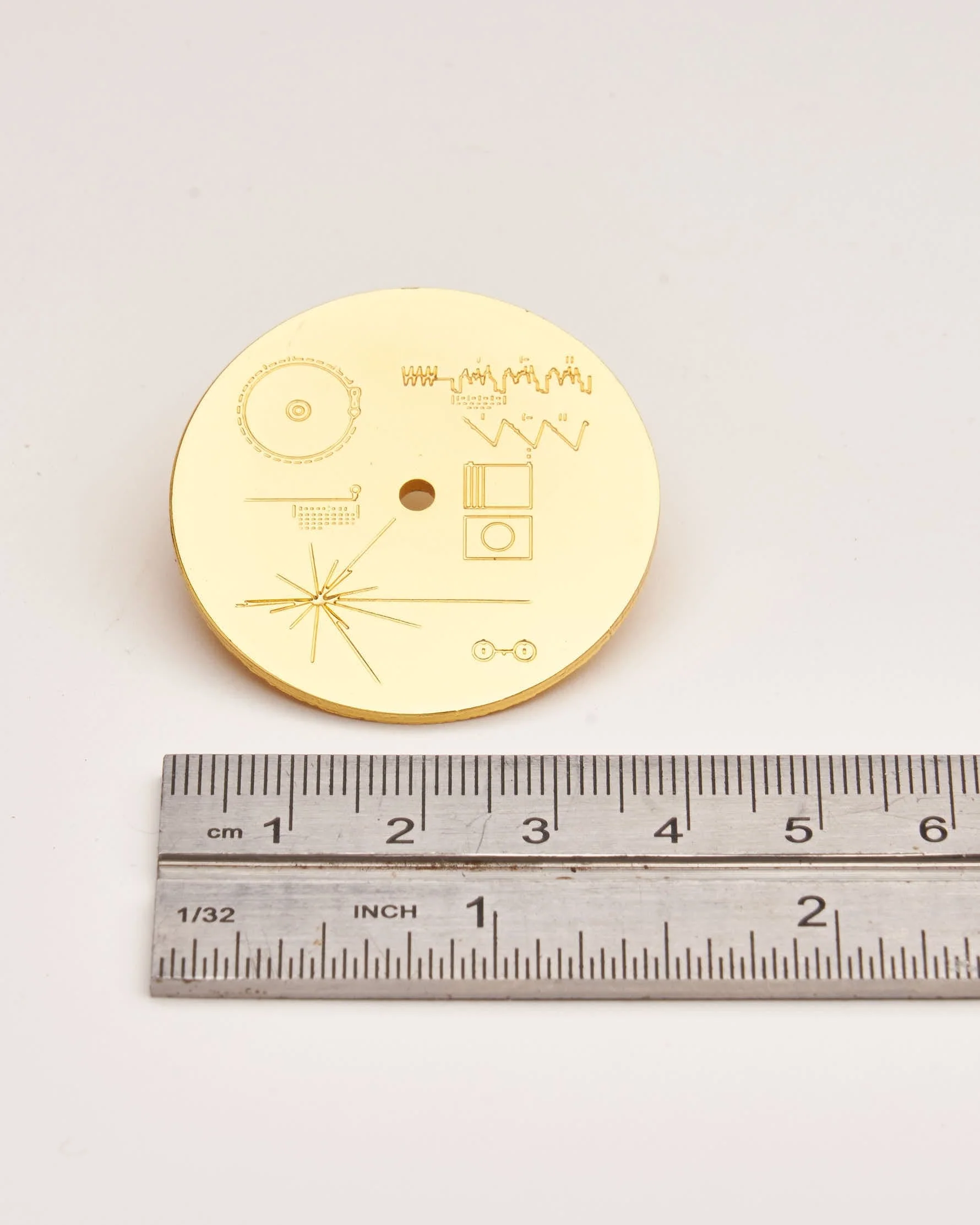Golden Record Pin - Image 3
