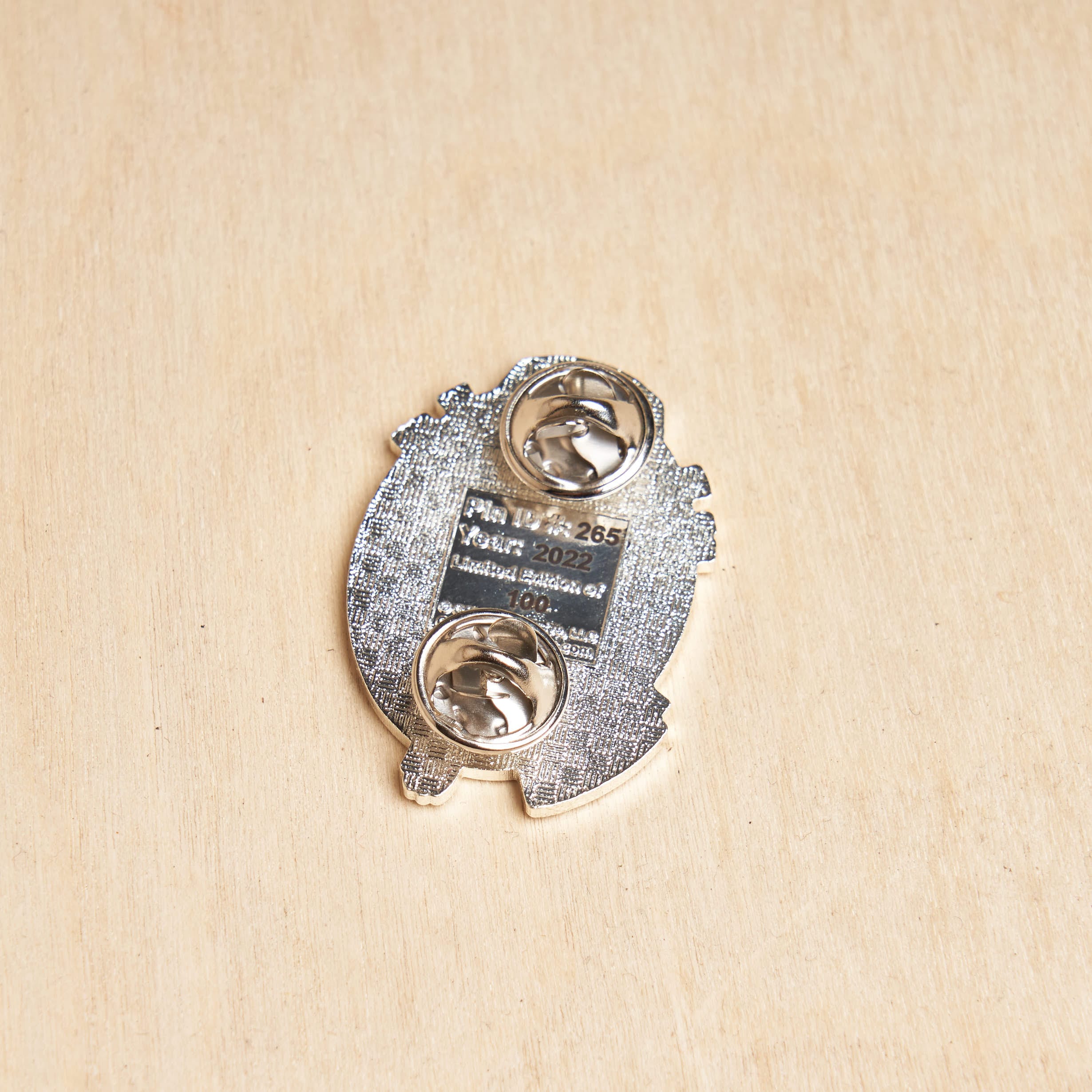 "Ham the Astrochimp" - Animal Astronaut Enamel Pin - Image 4