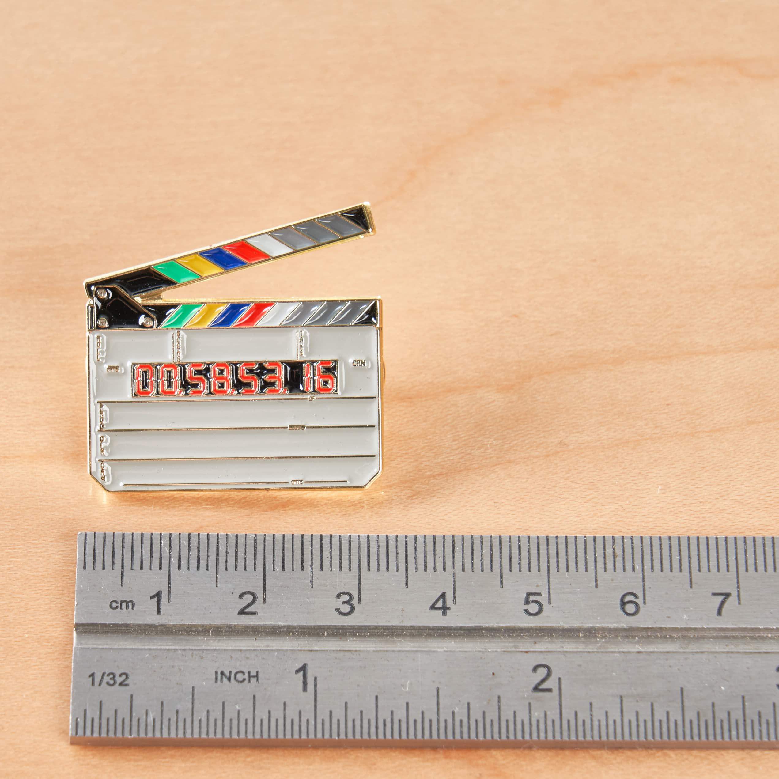 Clapperboard Pin Gold Variant - Image 3