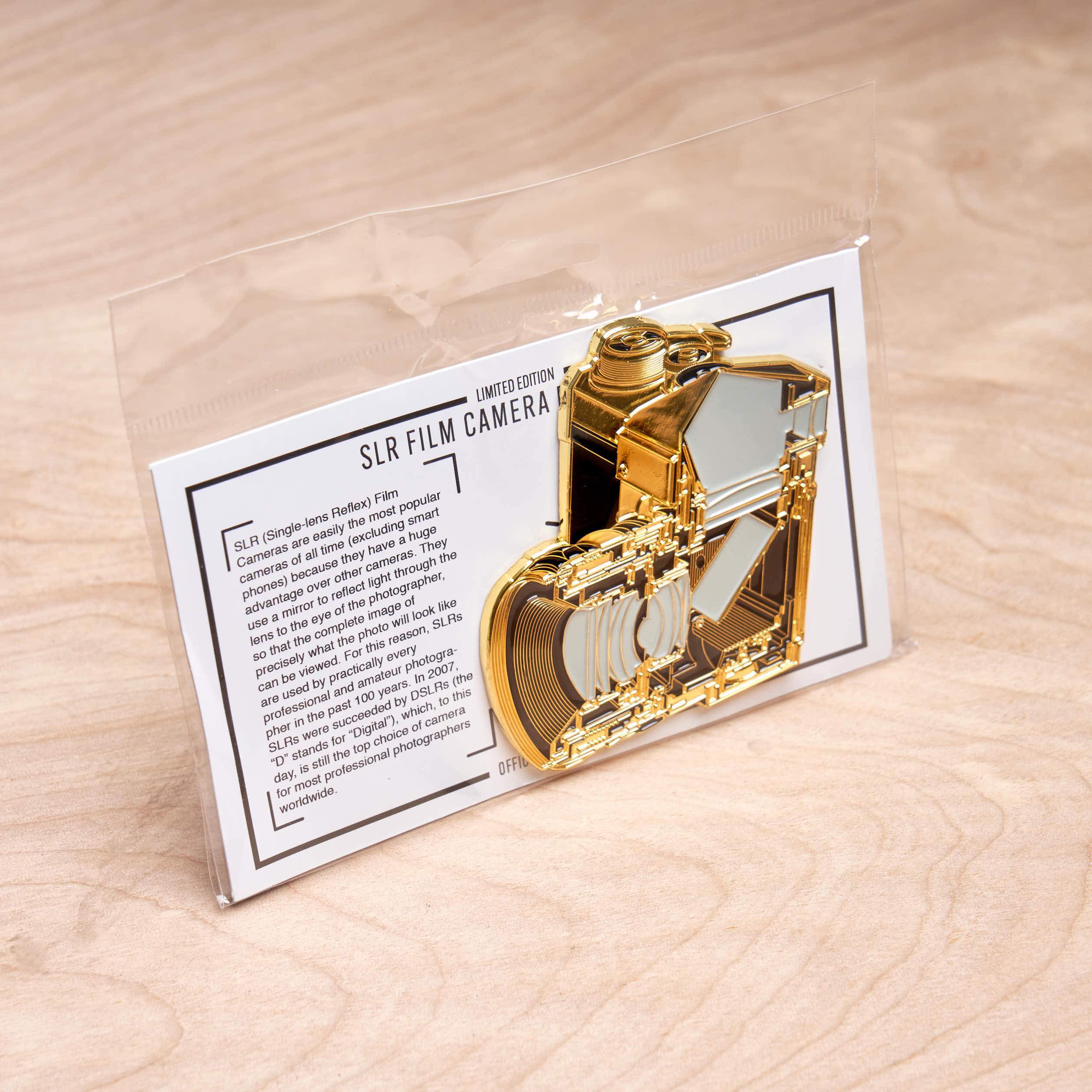 Cross Section of SLR Camera Gold Pin - Image 3