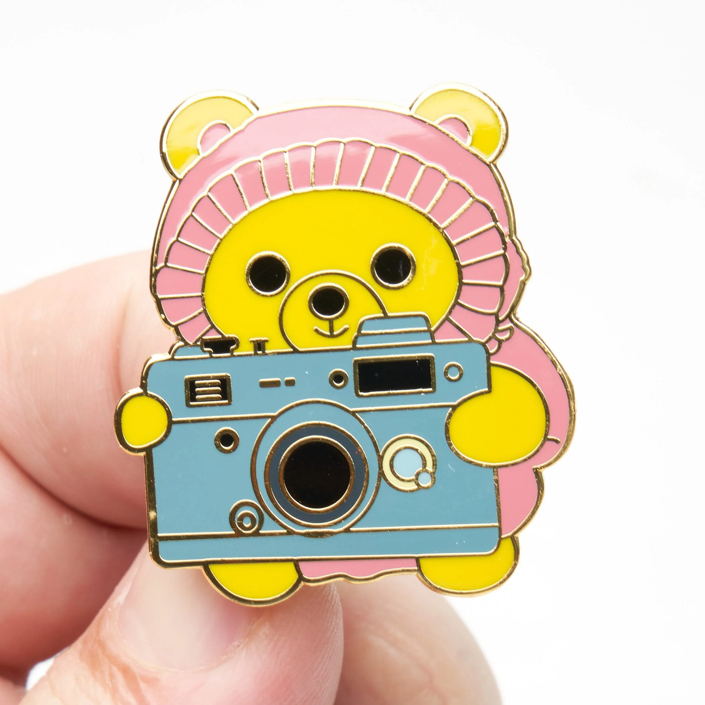 Bear Photographer Pin - Image 2