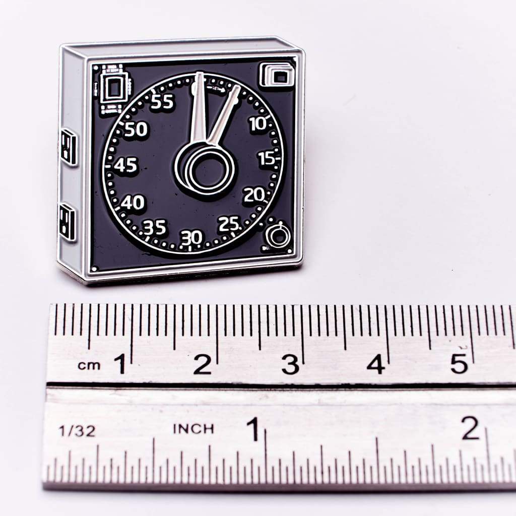 Darkroom Clock Pin - Image 3