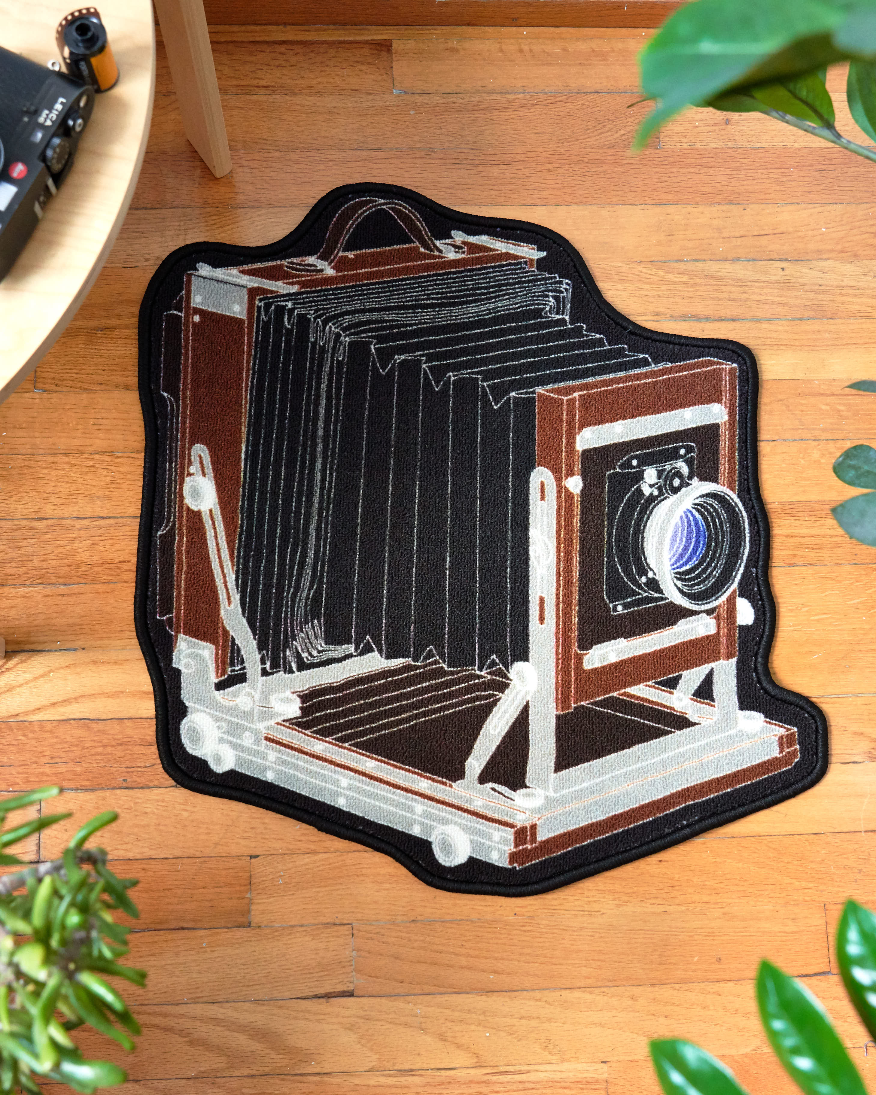 Wooden Large Format Camera Rug