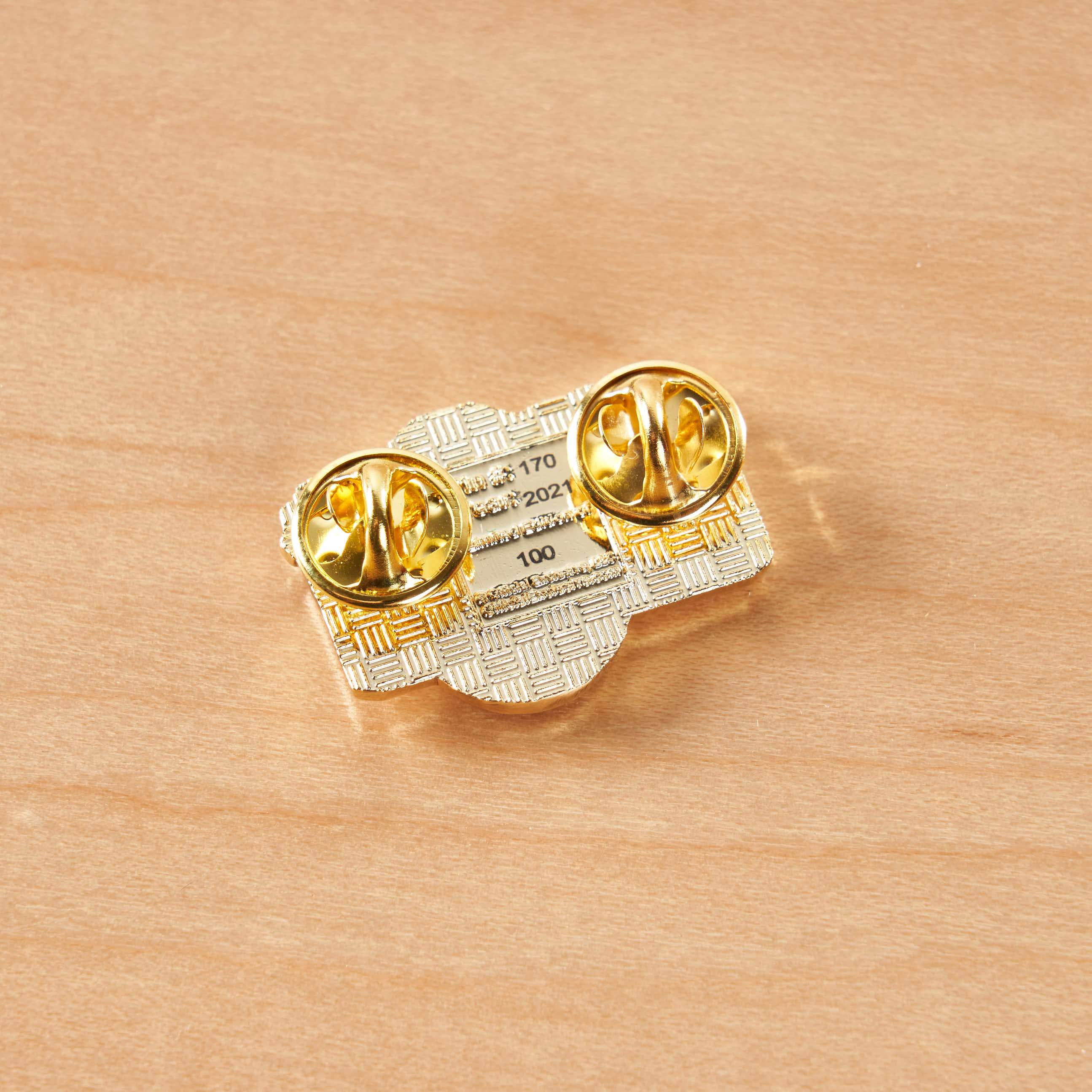 SLR 3D Gold Camera Pin - Image 2