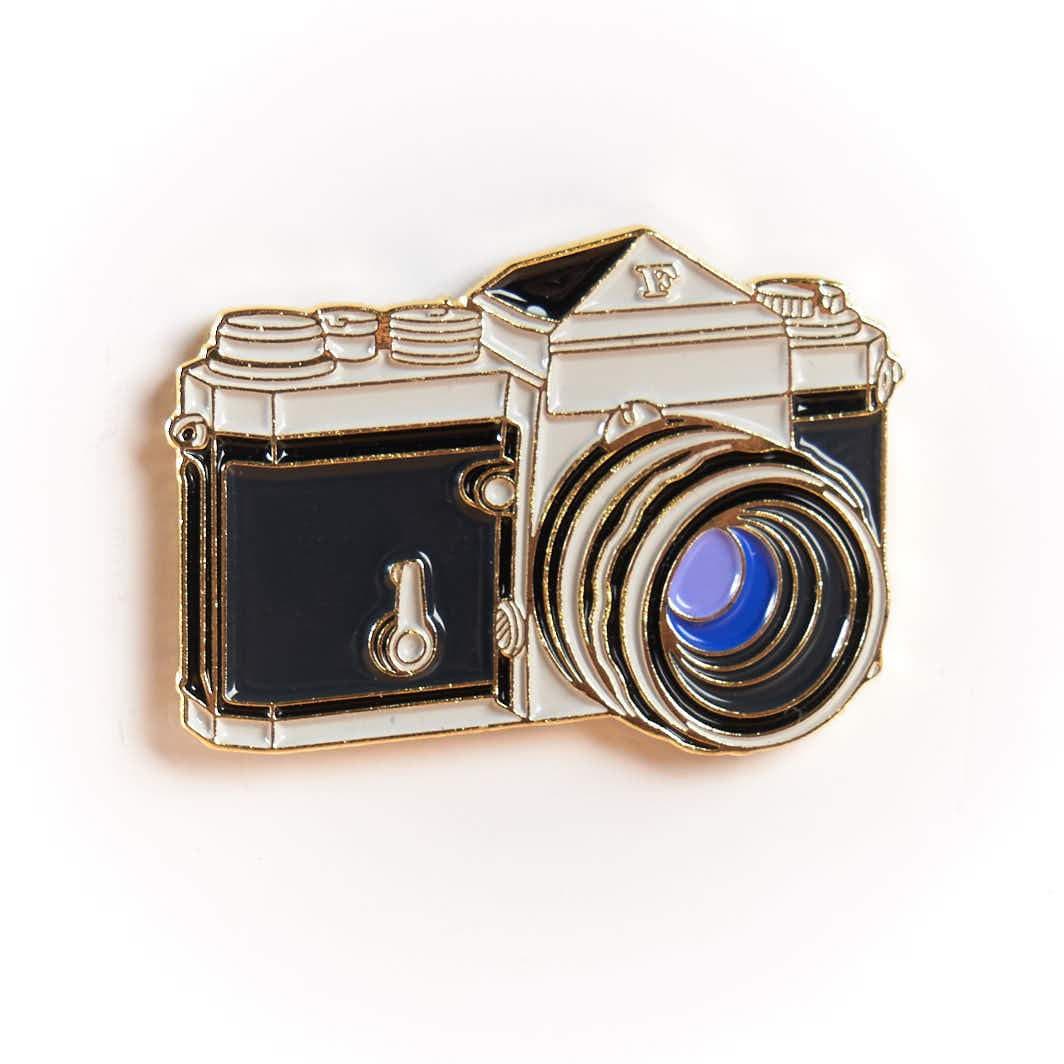 SLR Gold Camera Pin #2