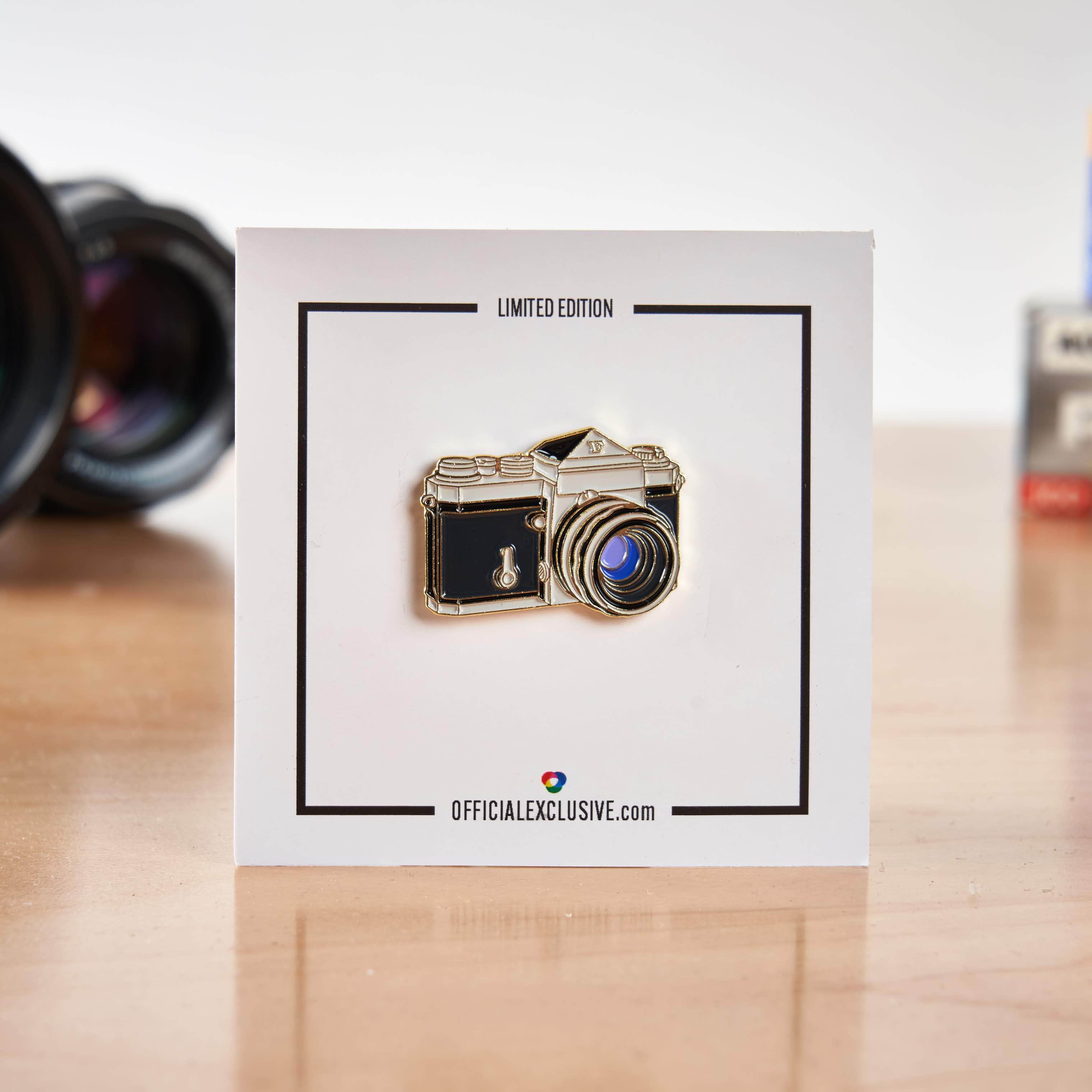 SLR Gold Camera Pin #2 - Image 3