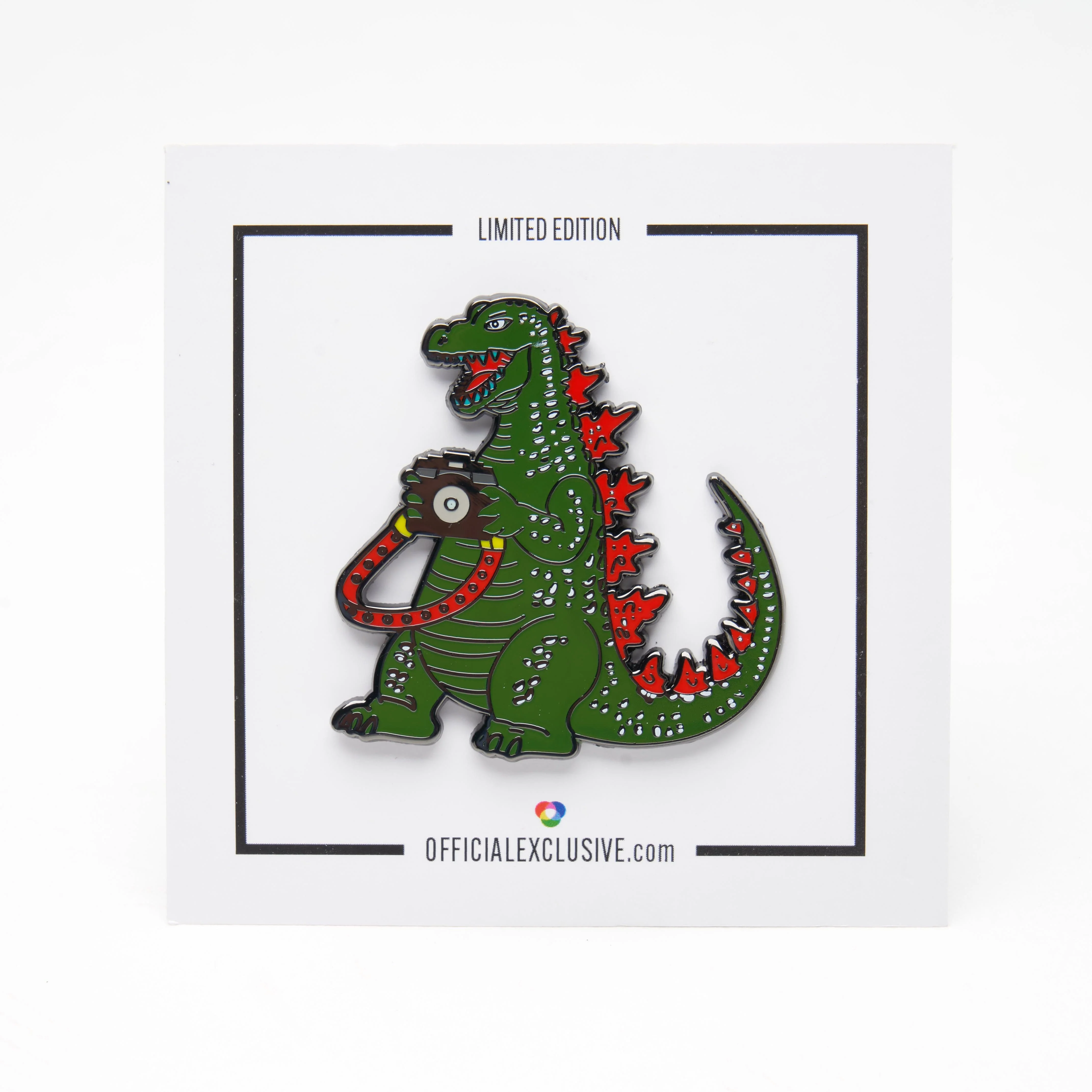 Dinosaur Photographer Pin - Image 3