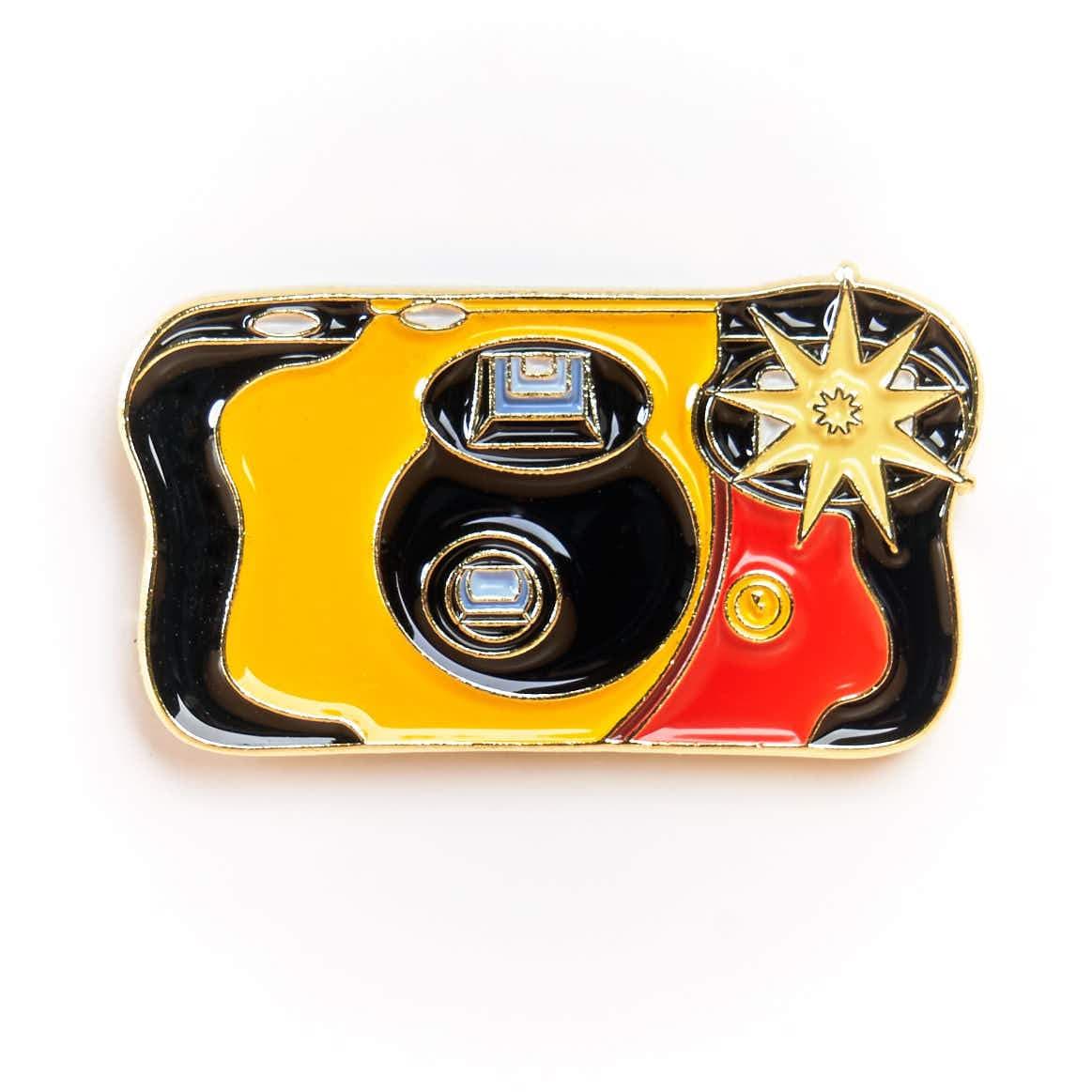 Flashing Disposable Camera #2 Pin Gold Variant