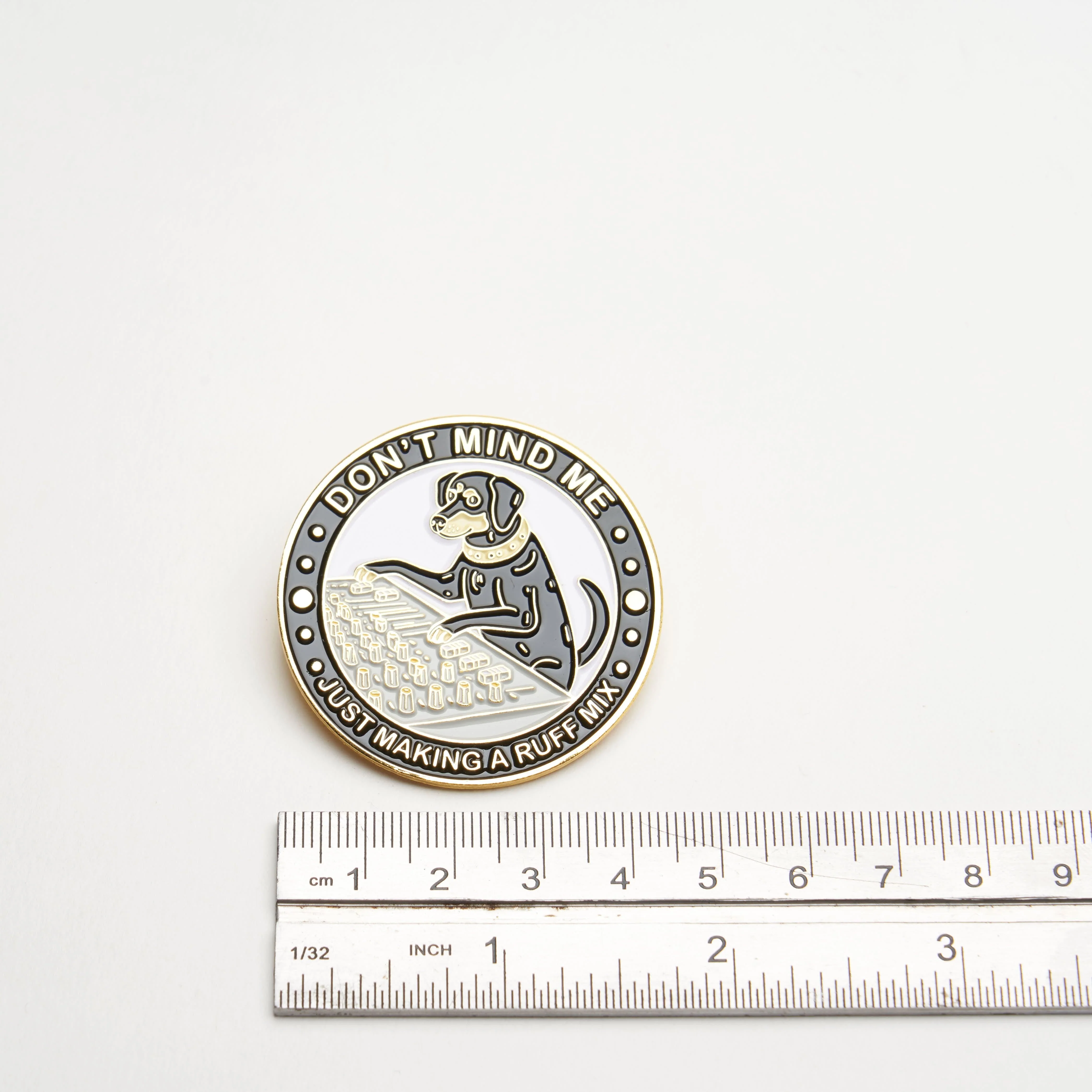 Ruff Mix Dog Pin - Image 3