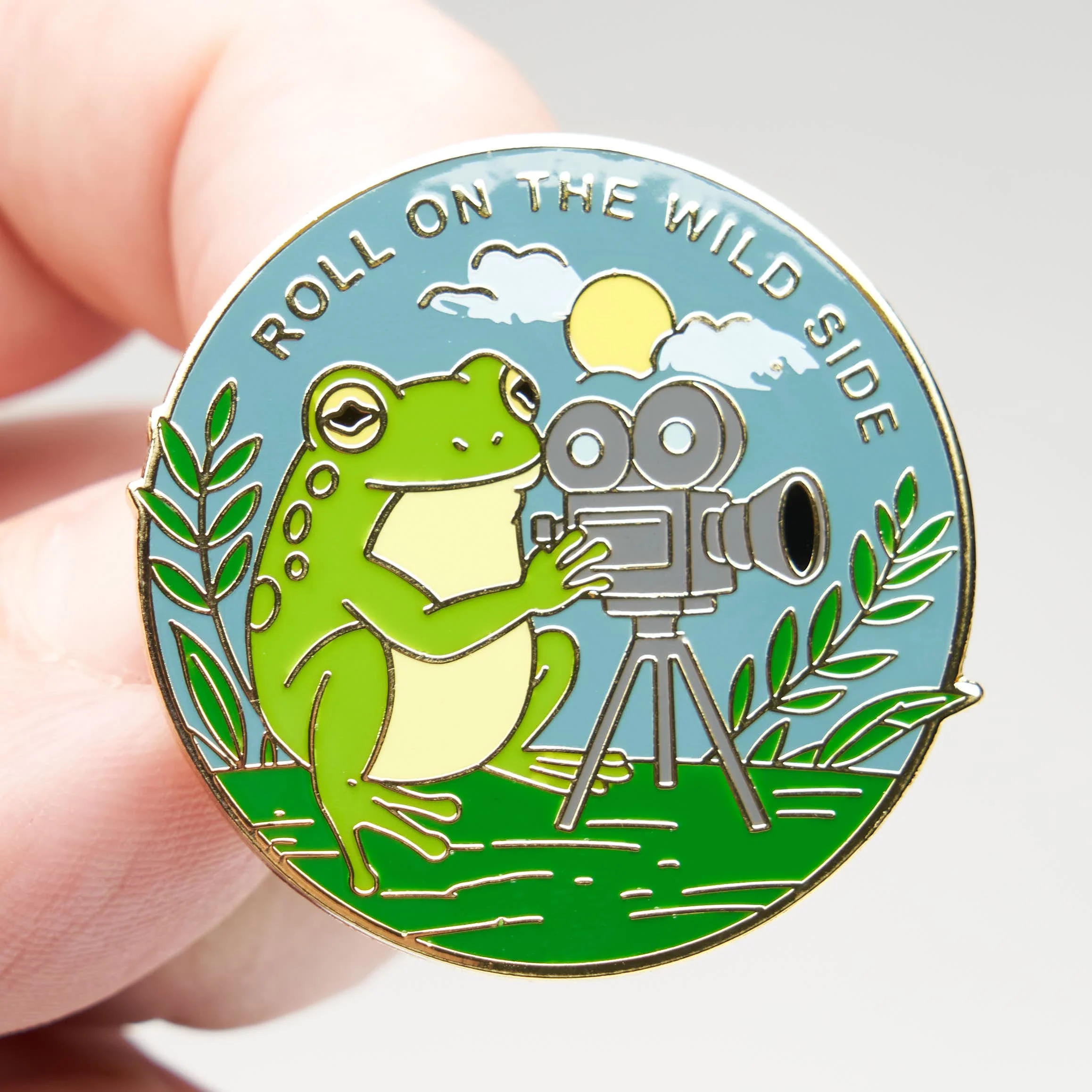Frog Filmmaker Pin - Image 2