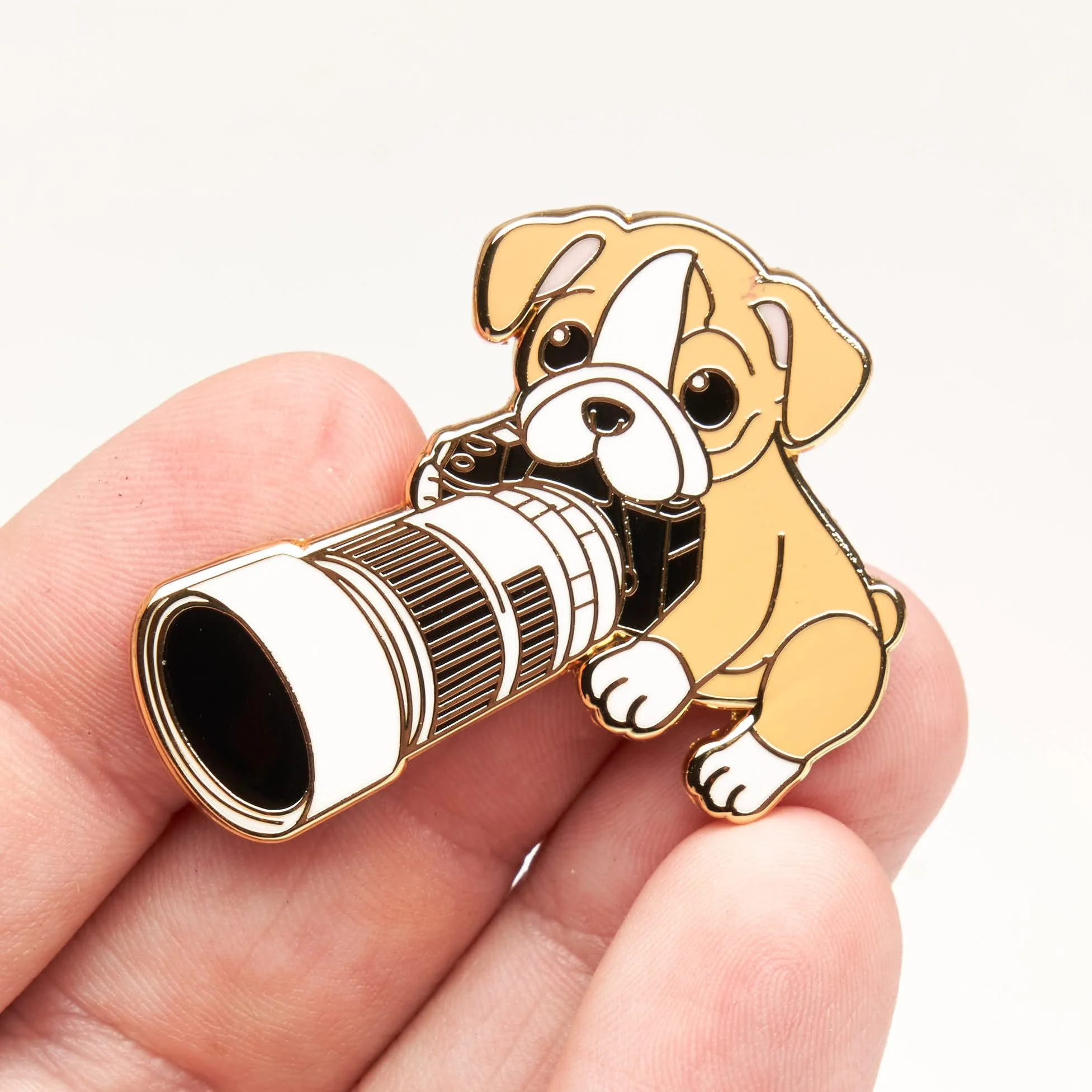 Bulldog Photographer Pin - Image 2