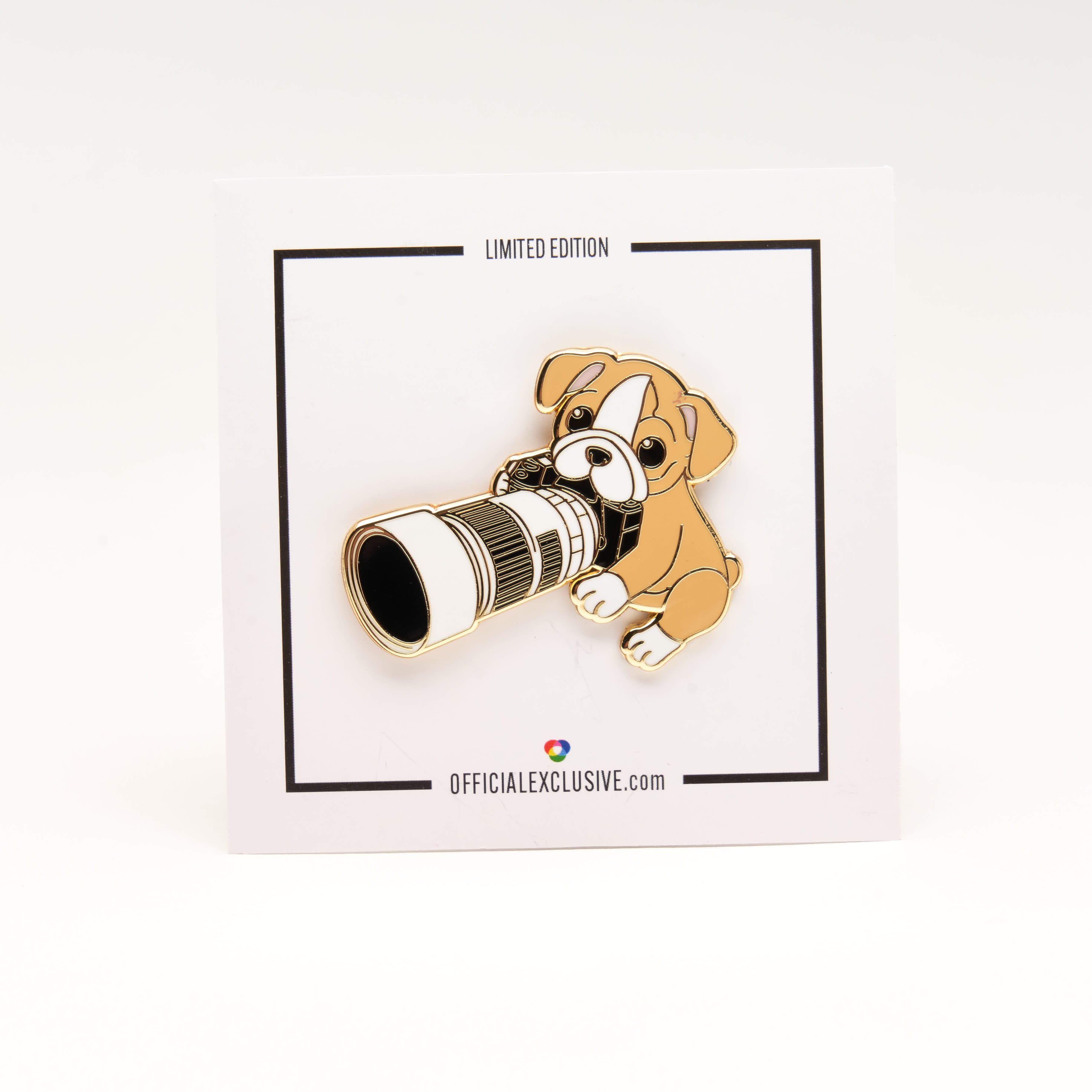 Bulldog Photographer Pin - Image 5