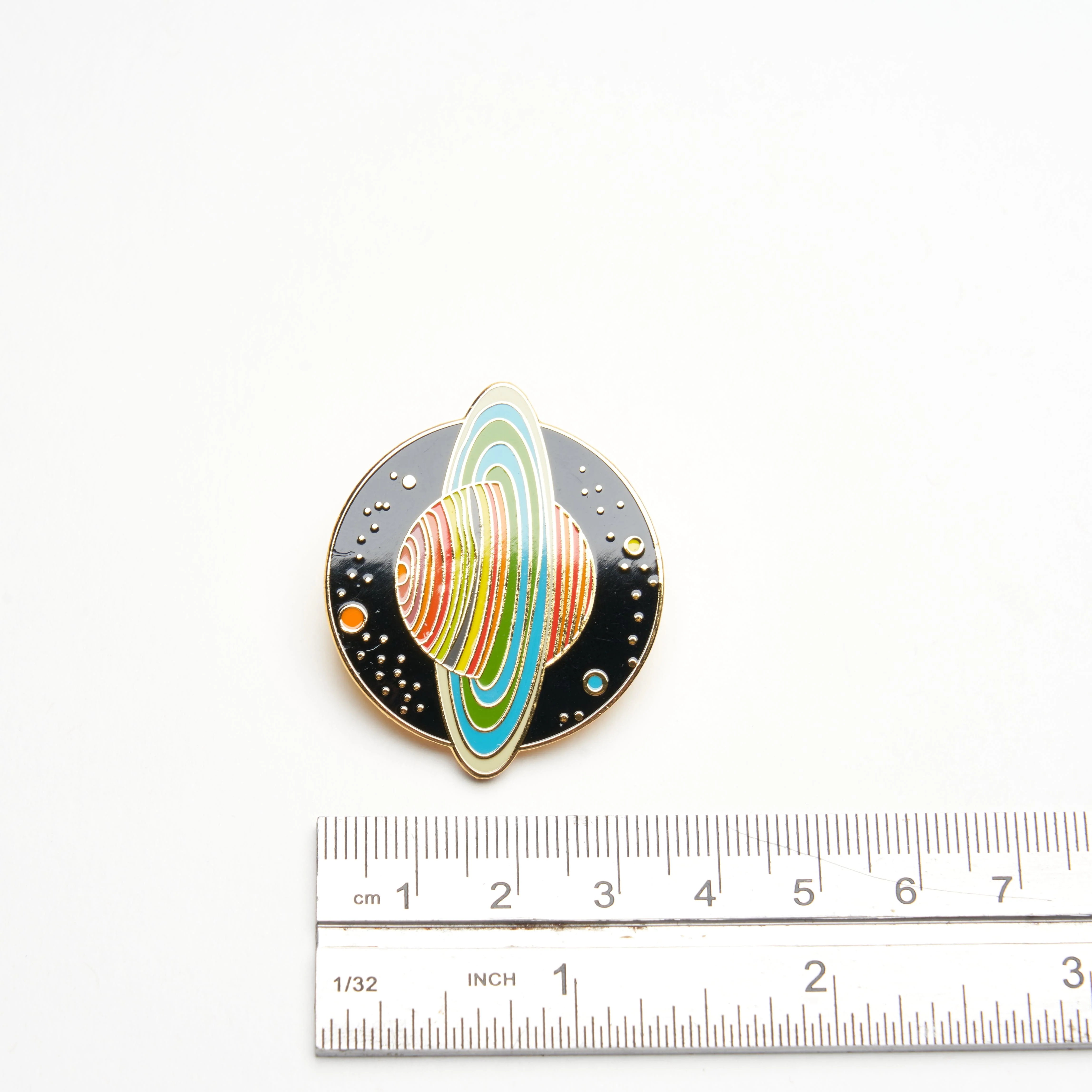 Saturn Planet and Stars Pin - Image 4