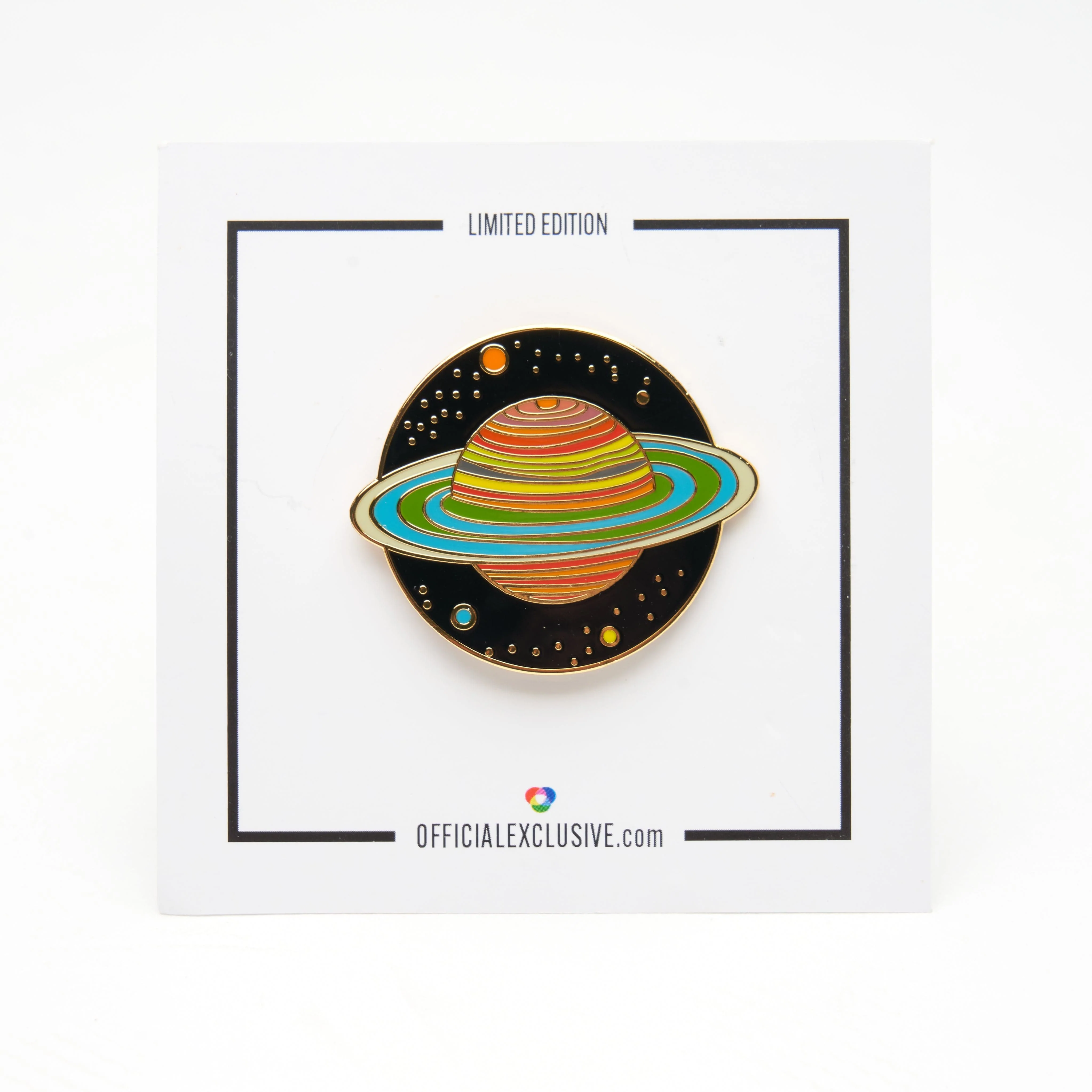 Saturn Planet and Stars Pin - Image 5