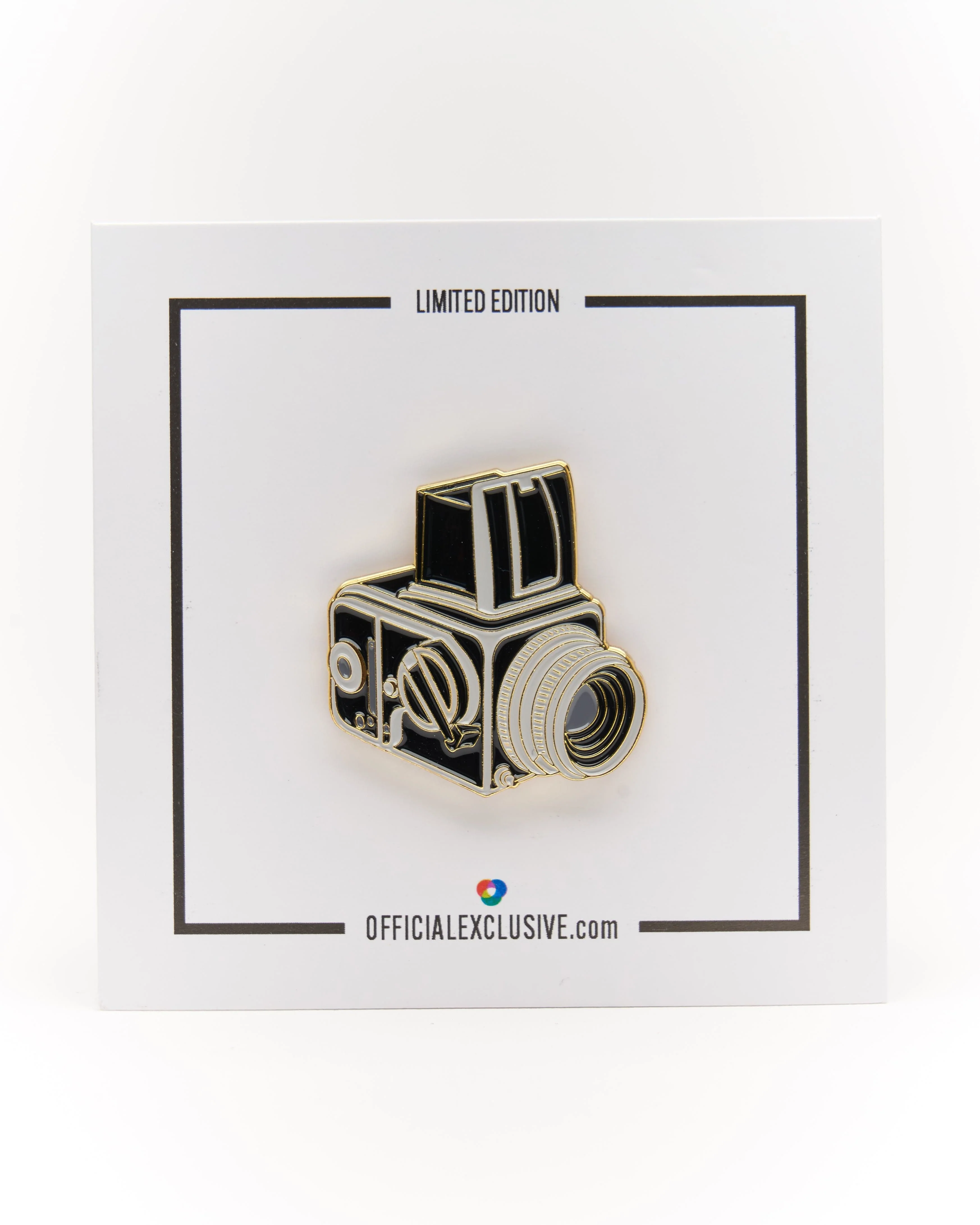 Medium Format Camera #2 Pin Gold Plated - Image 4
