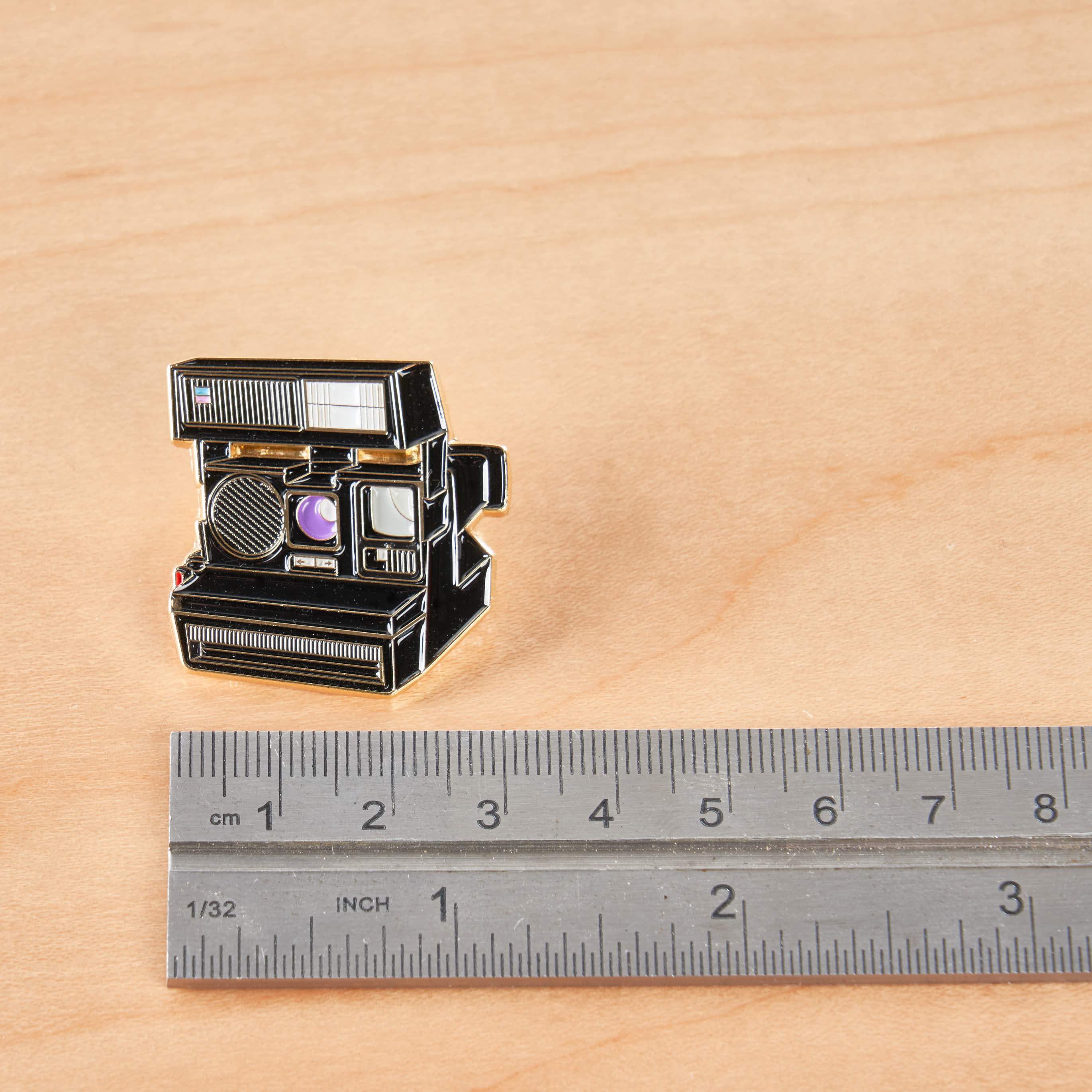 Instant Camera #1 Pin with Purple Lens - Image 4