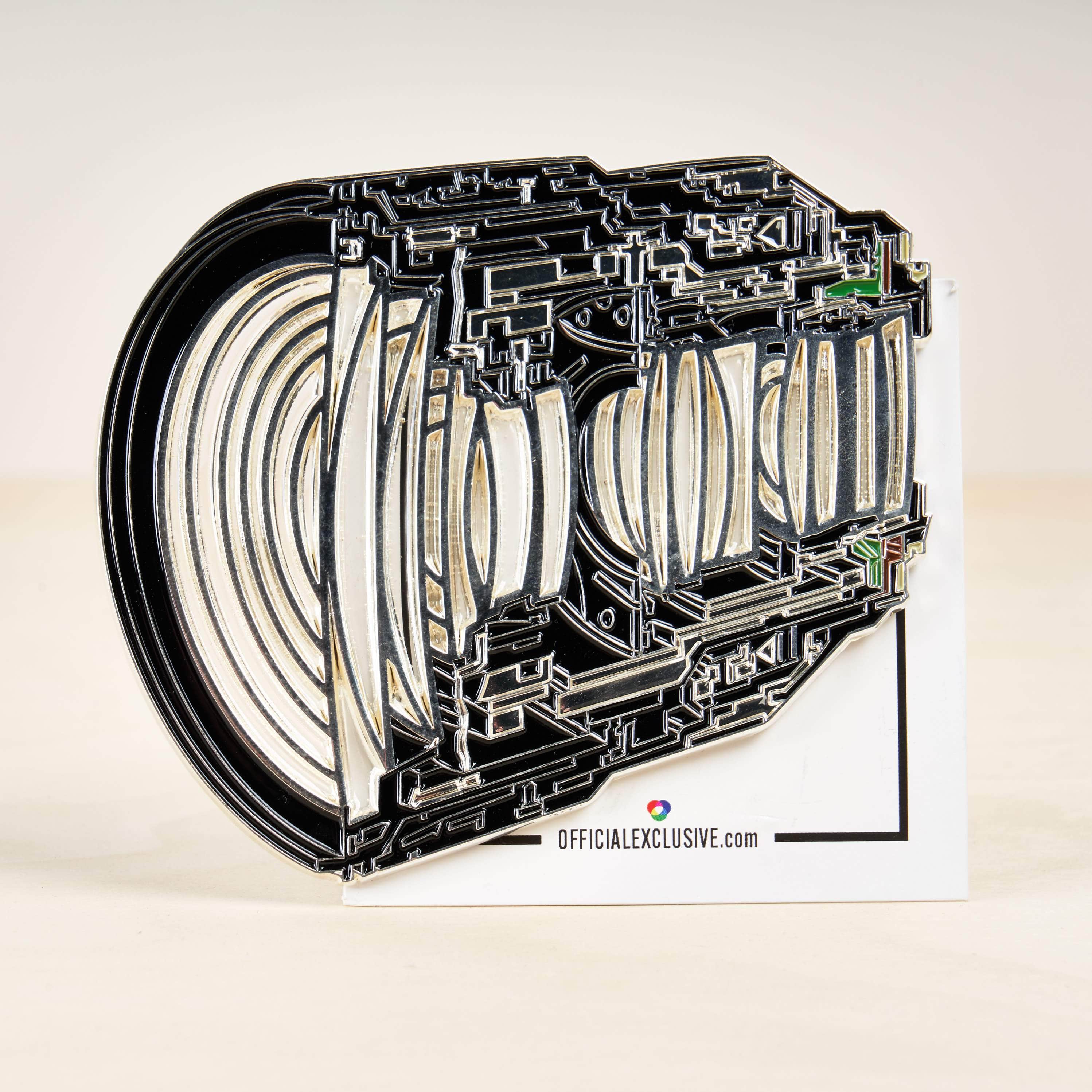 Lens Cross Section Pin with Transparent Lens - Image 5