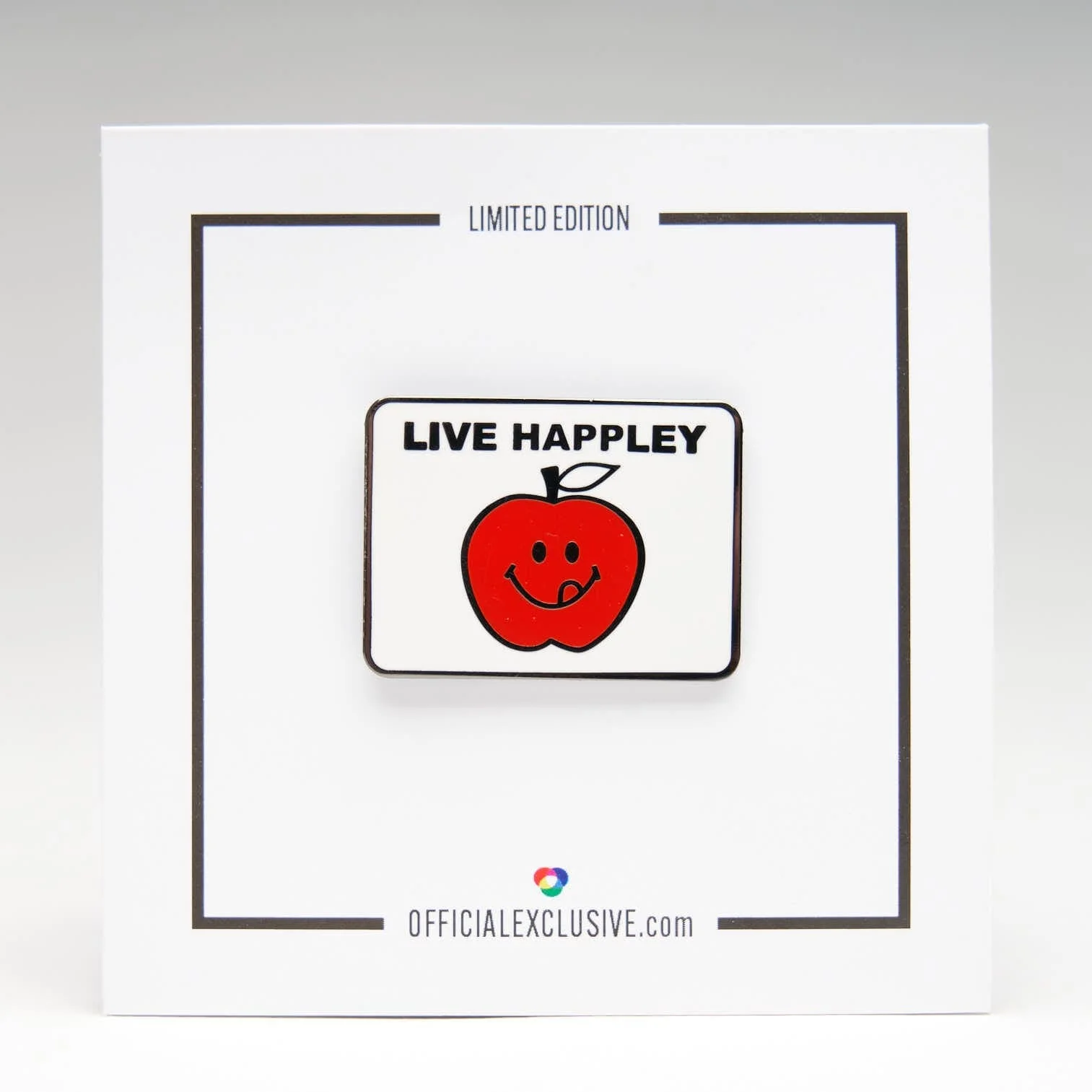 LIVE HAPPLEY Apple Pin - Image 5