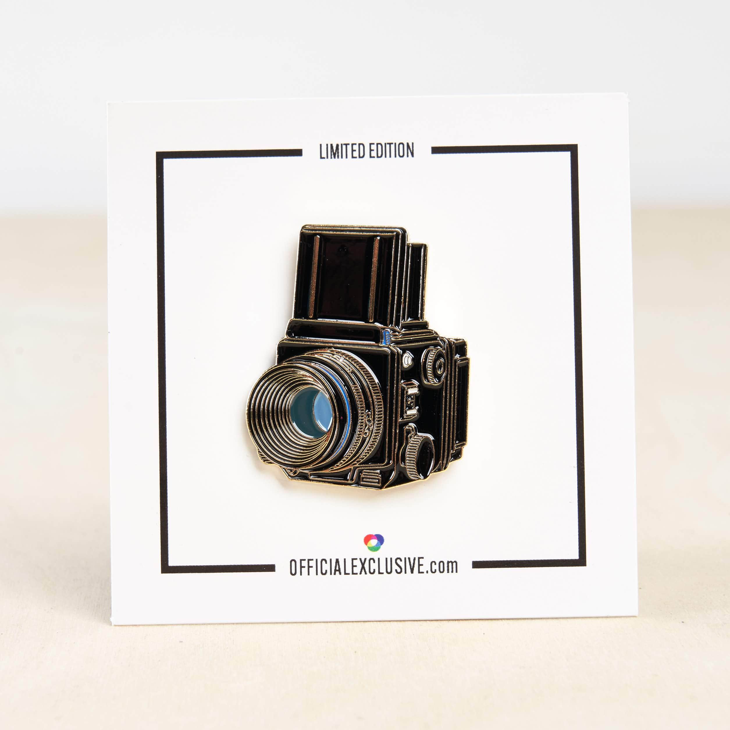 Medium Format Camera #5 Pin Gold Variant - Image 3