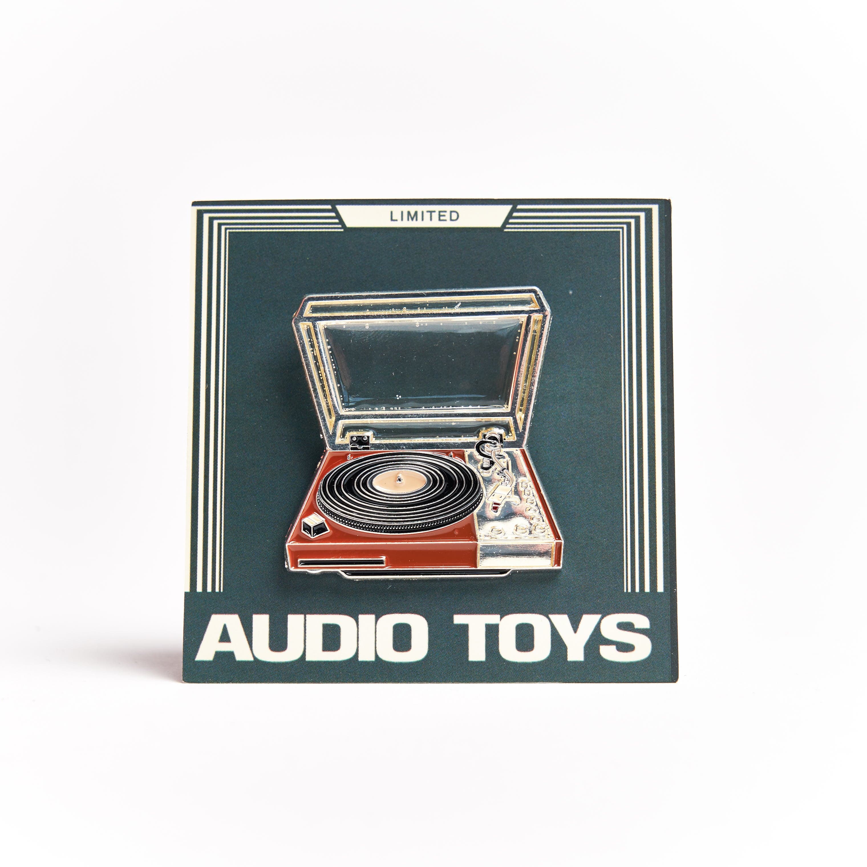 Vintage Turntable Record Player Pin - Image 5