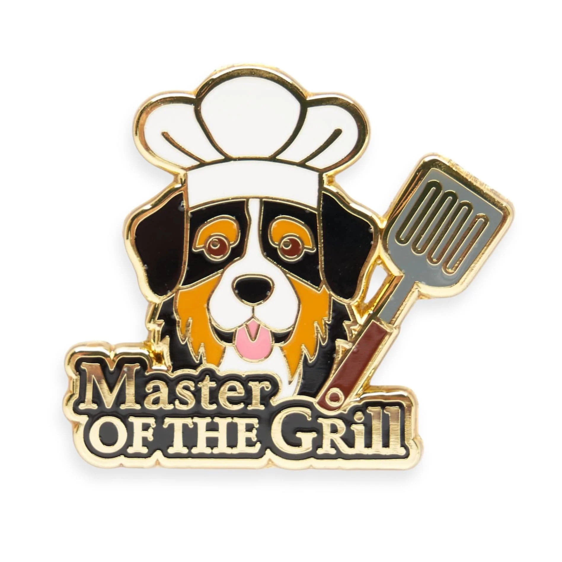 Master of the Grill Dog Pin