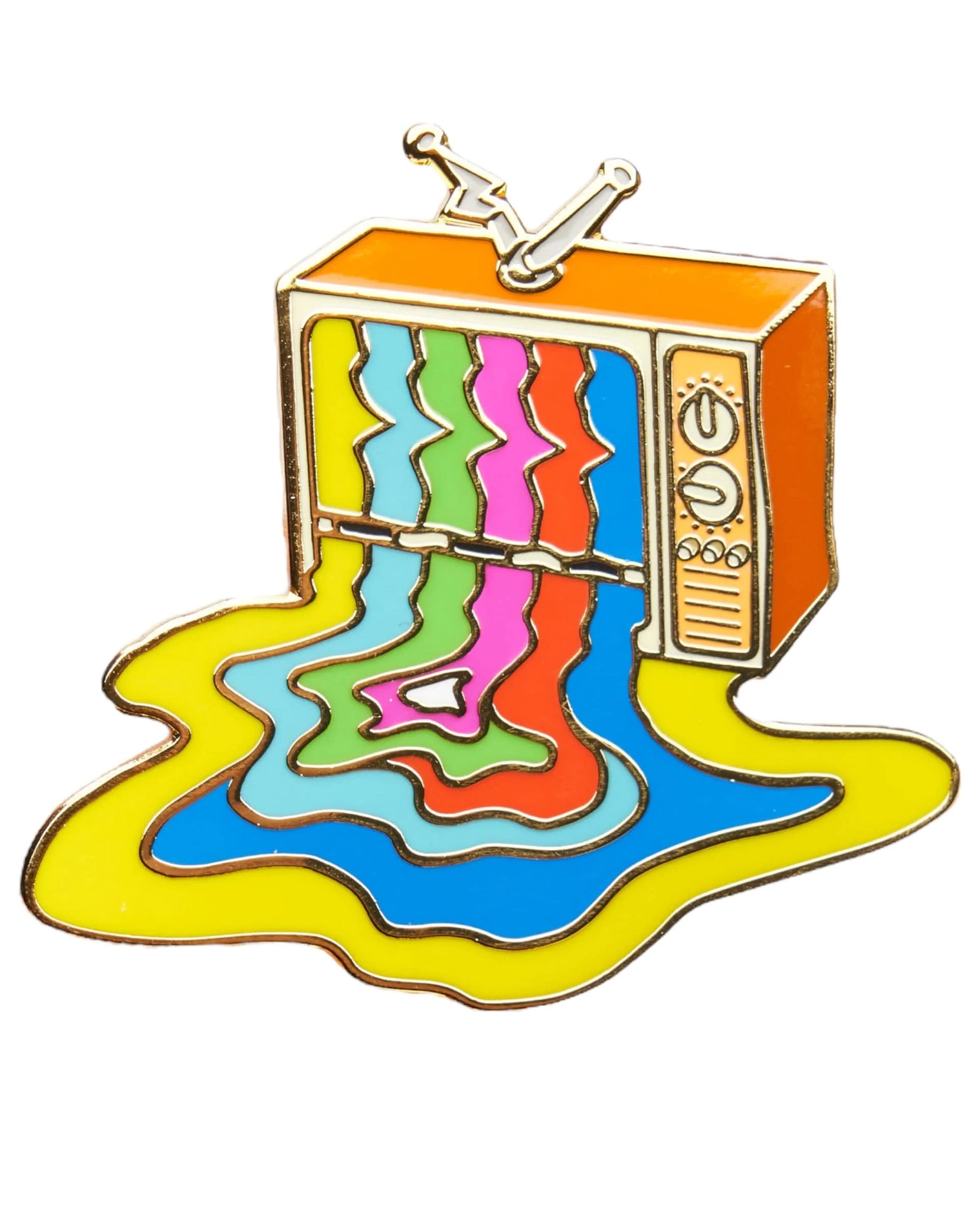 Melting Screen TV Pin - Image 4