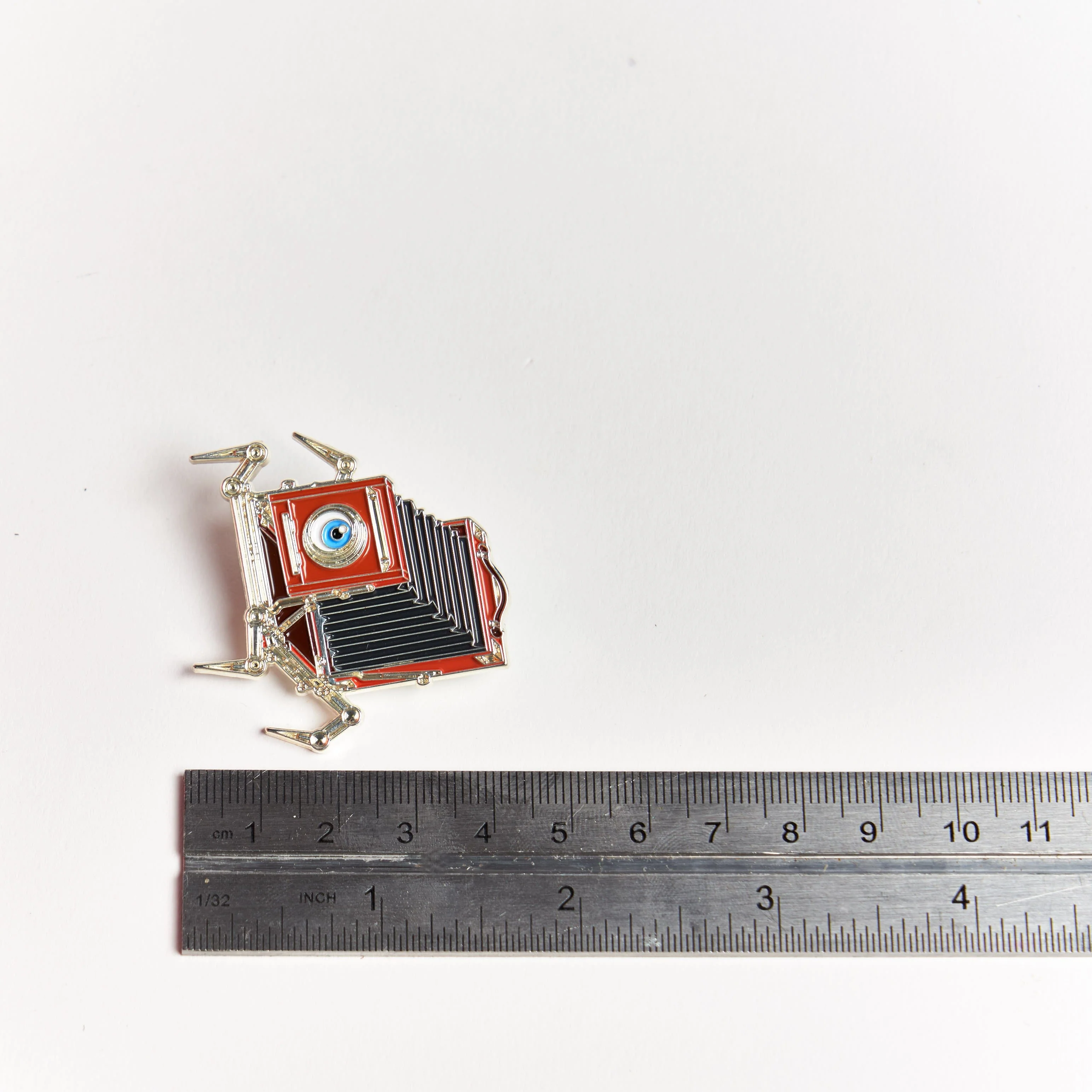 Metal Monster Large Format Film Camera Pin - Image 4