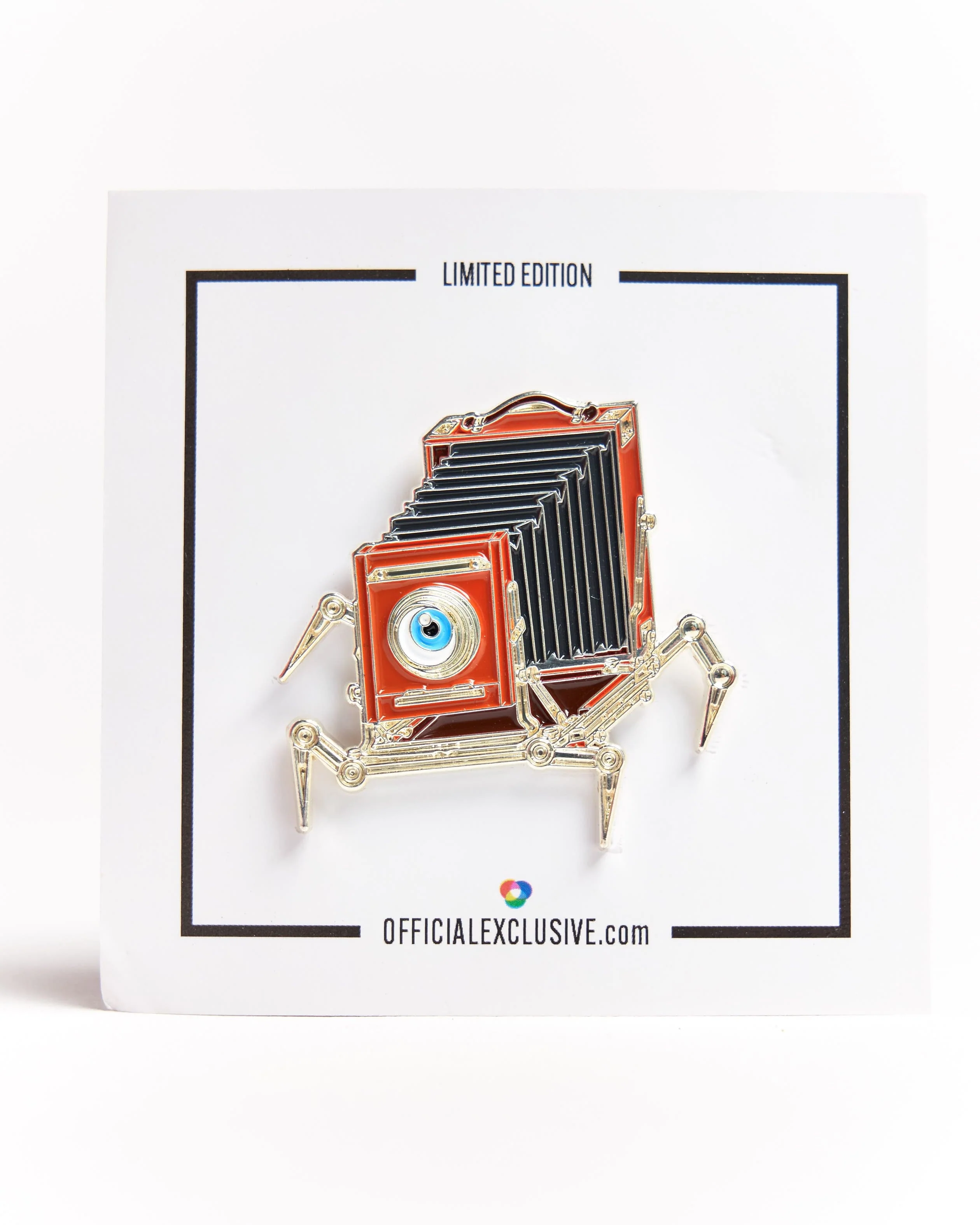 Metal Monster Large Format Film Camera Pin - Image 5