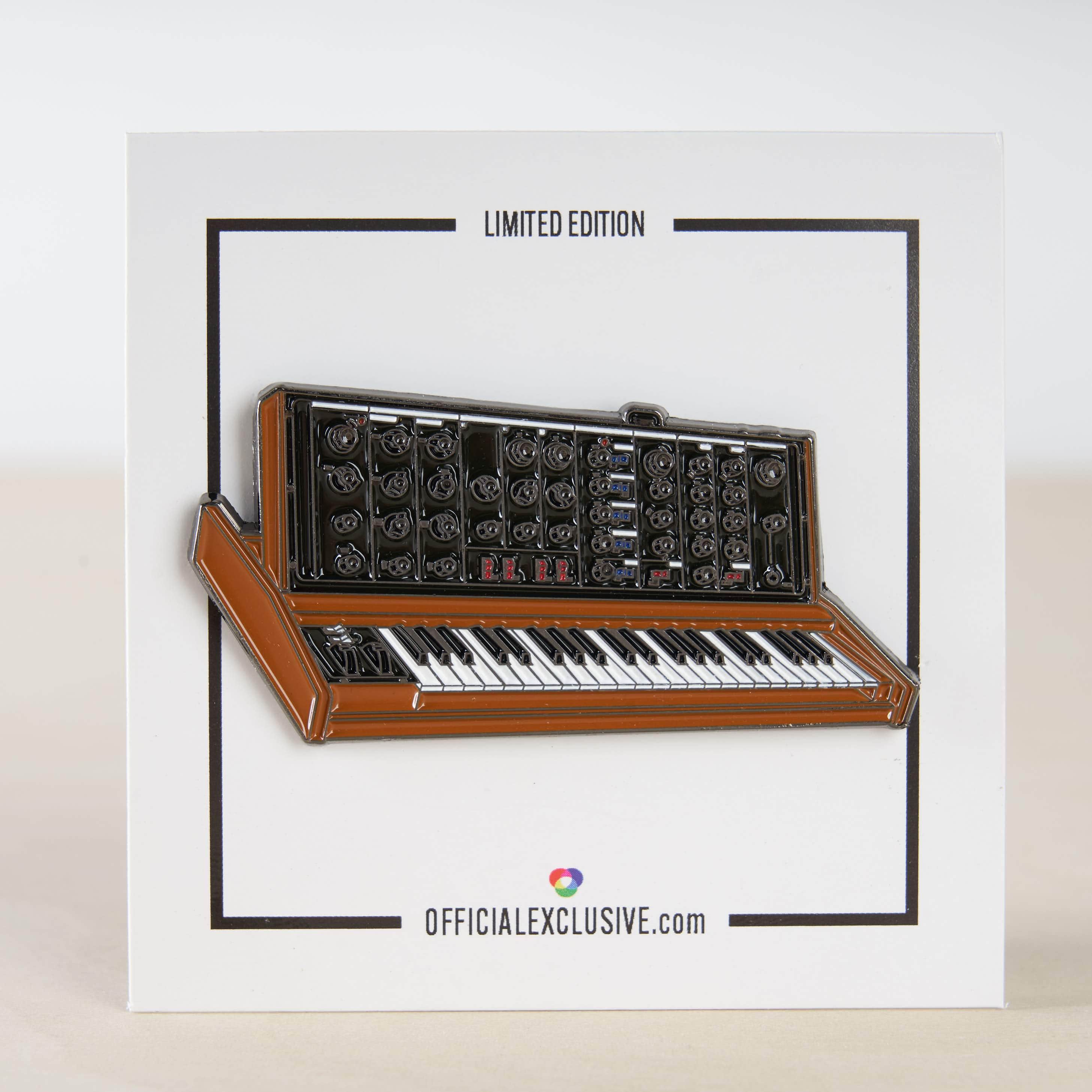 Vintage Synthesizer Piano Pin - Image 4
