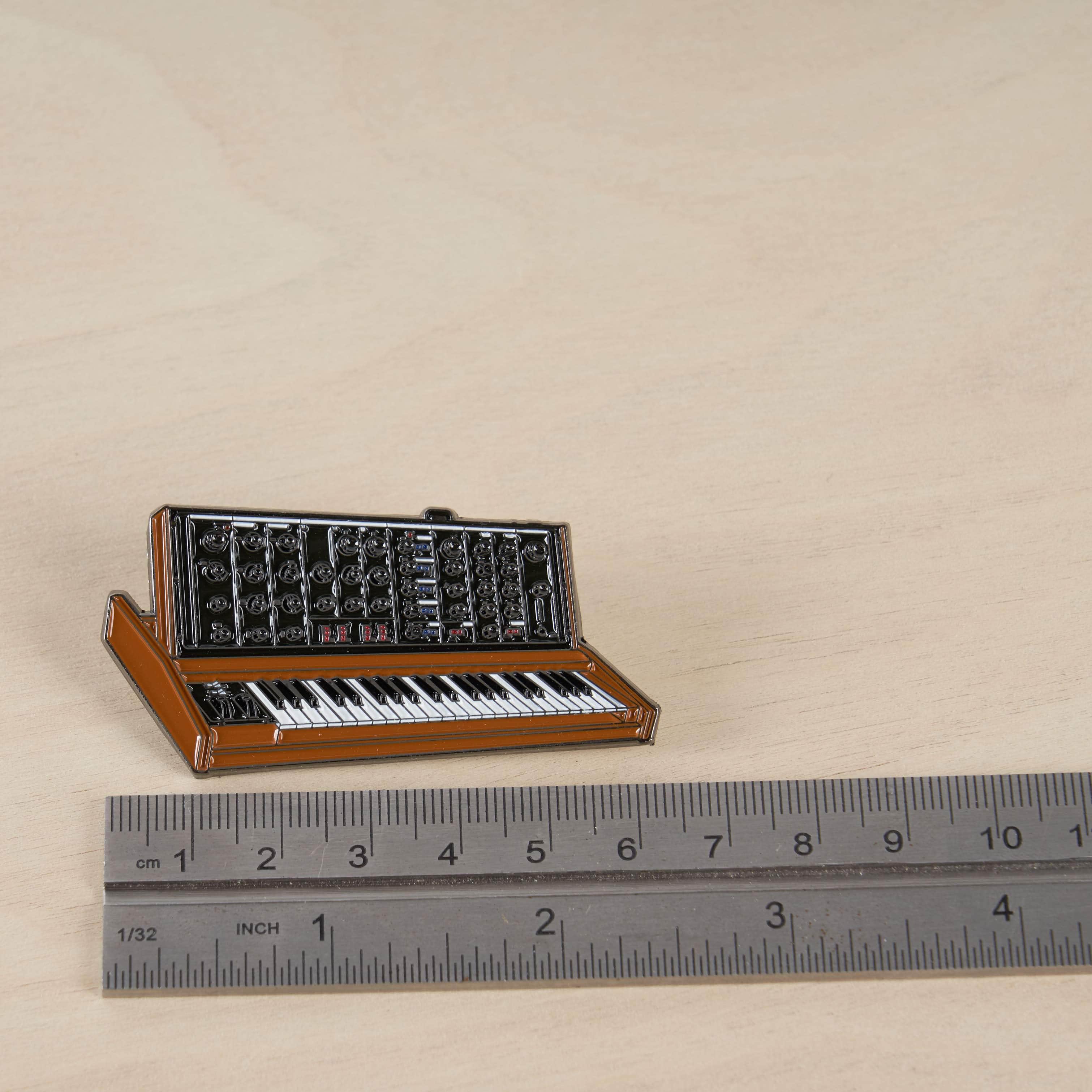 Vintage Synthesizer Piano Pin - Image 5