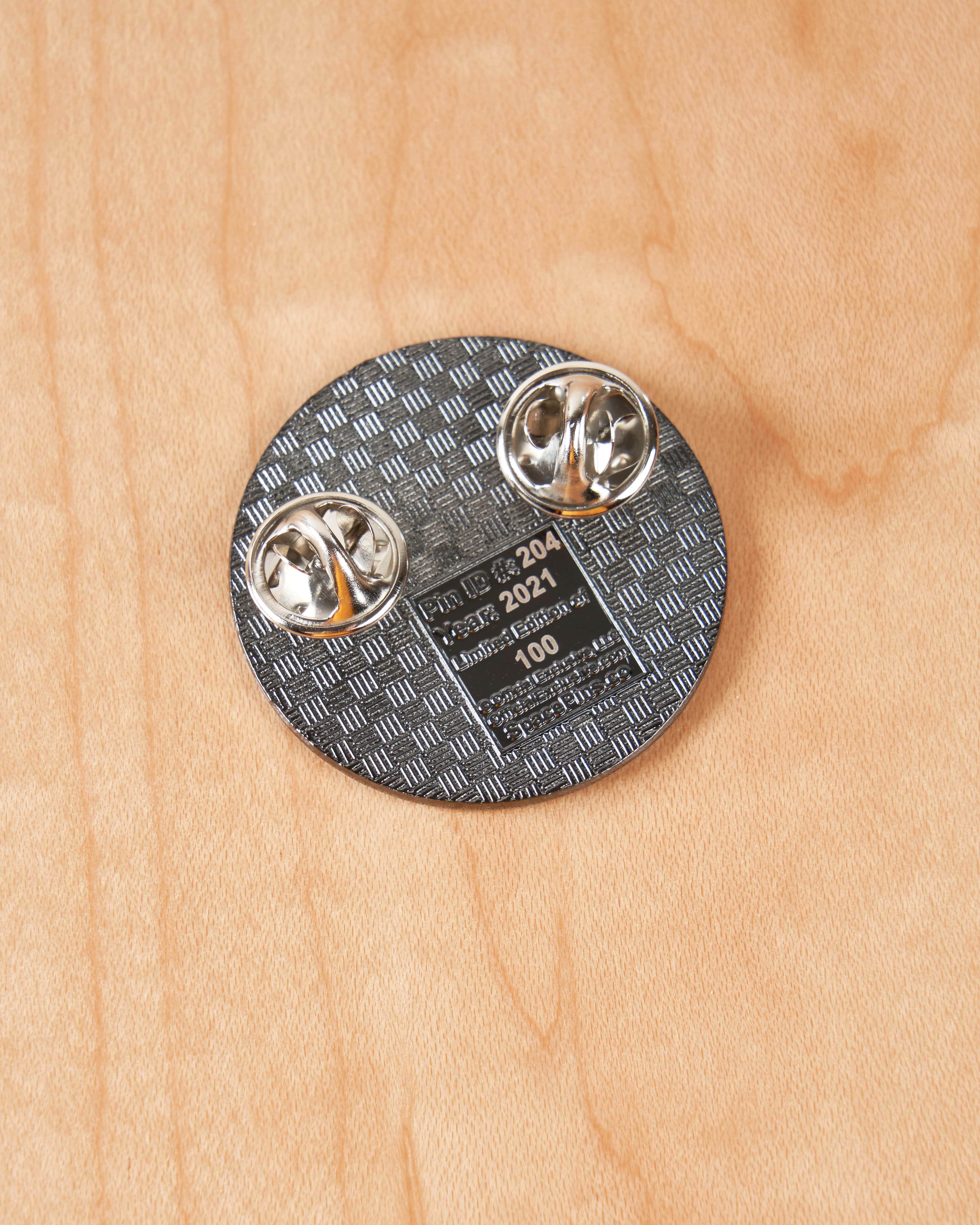 Moon Cross Section Cutaway Pin - Image 2