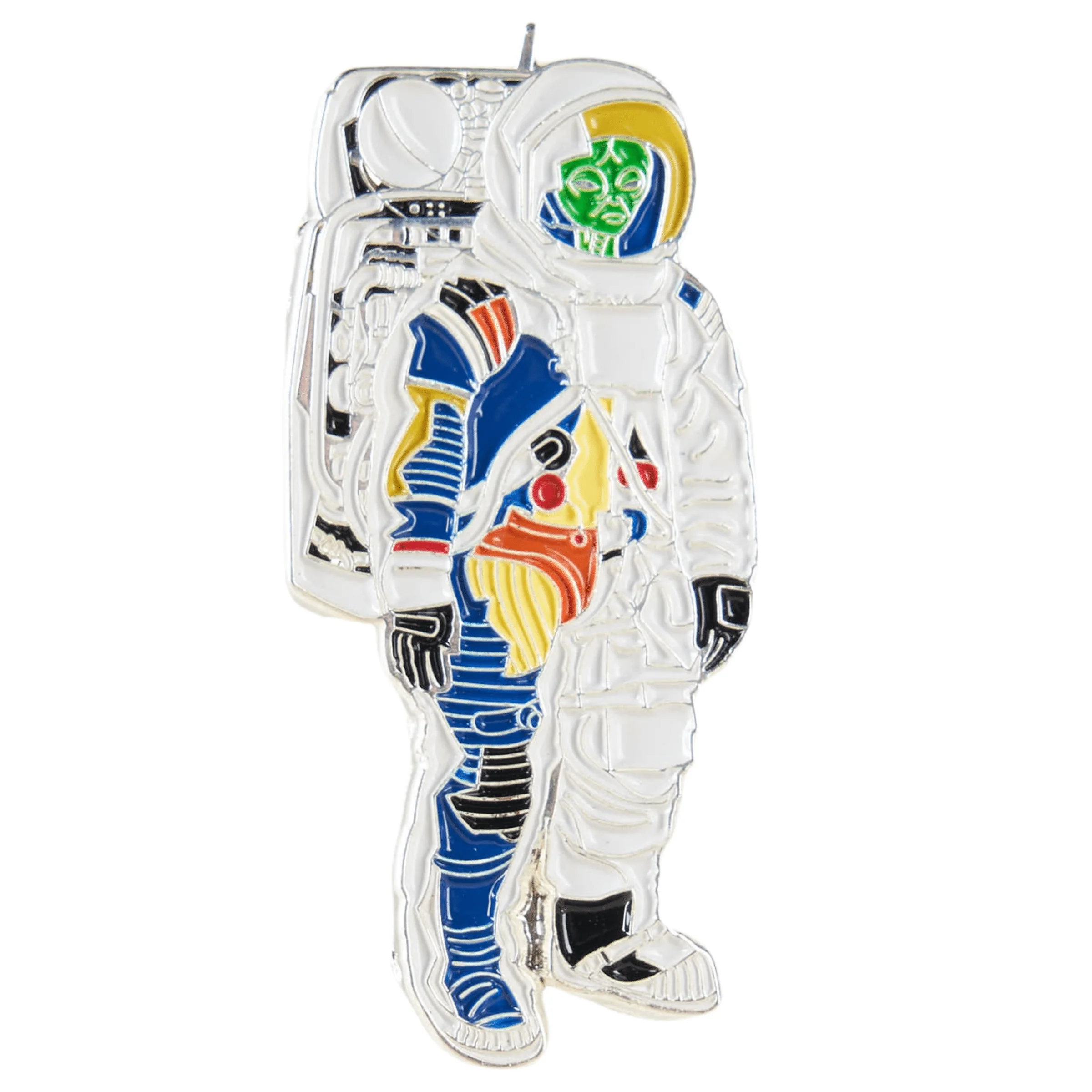 Astronaut Alien Cross Section Cutaway Pin