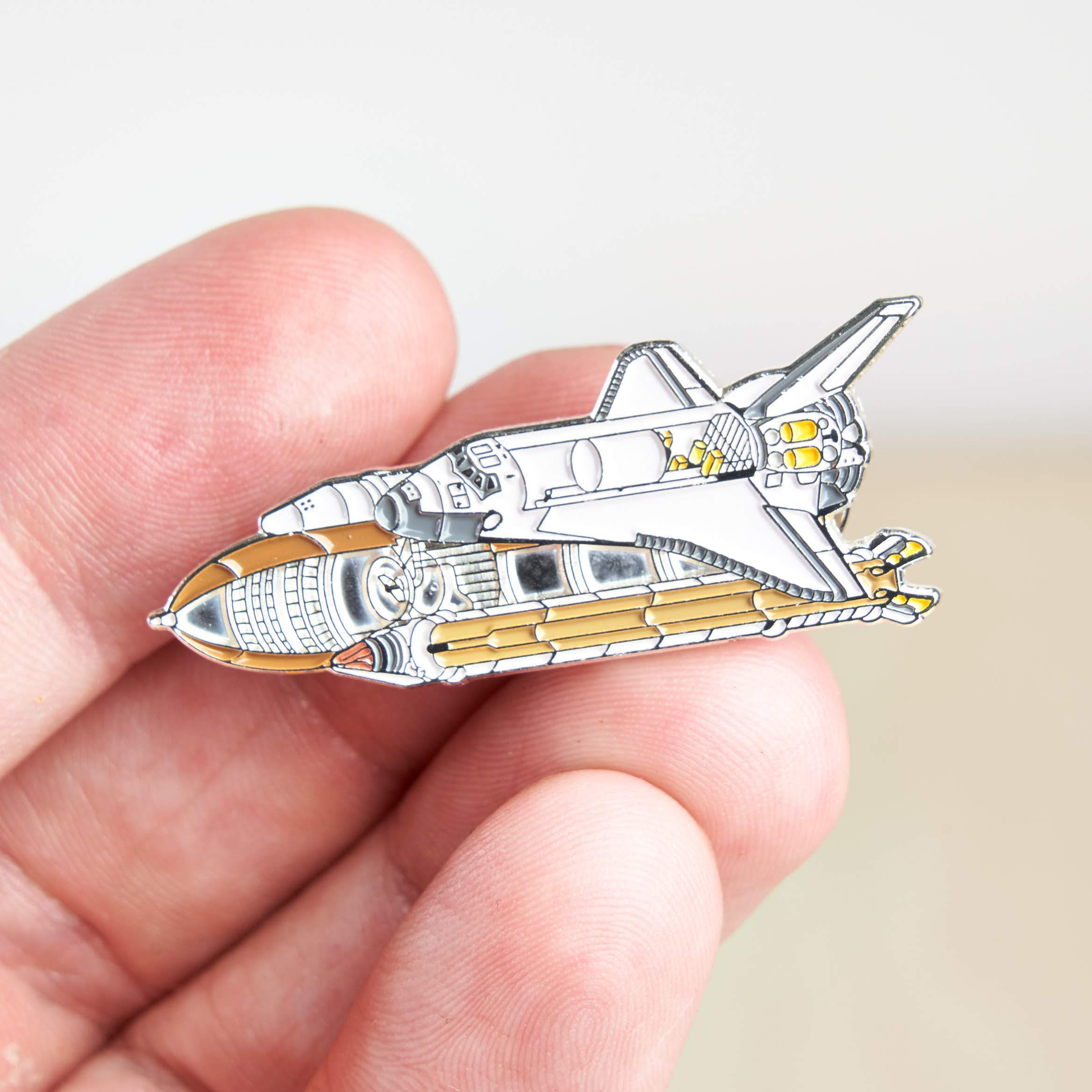 Space Shuttle Cross Section Pin