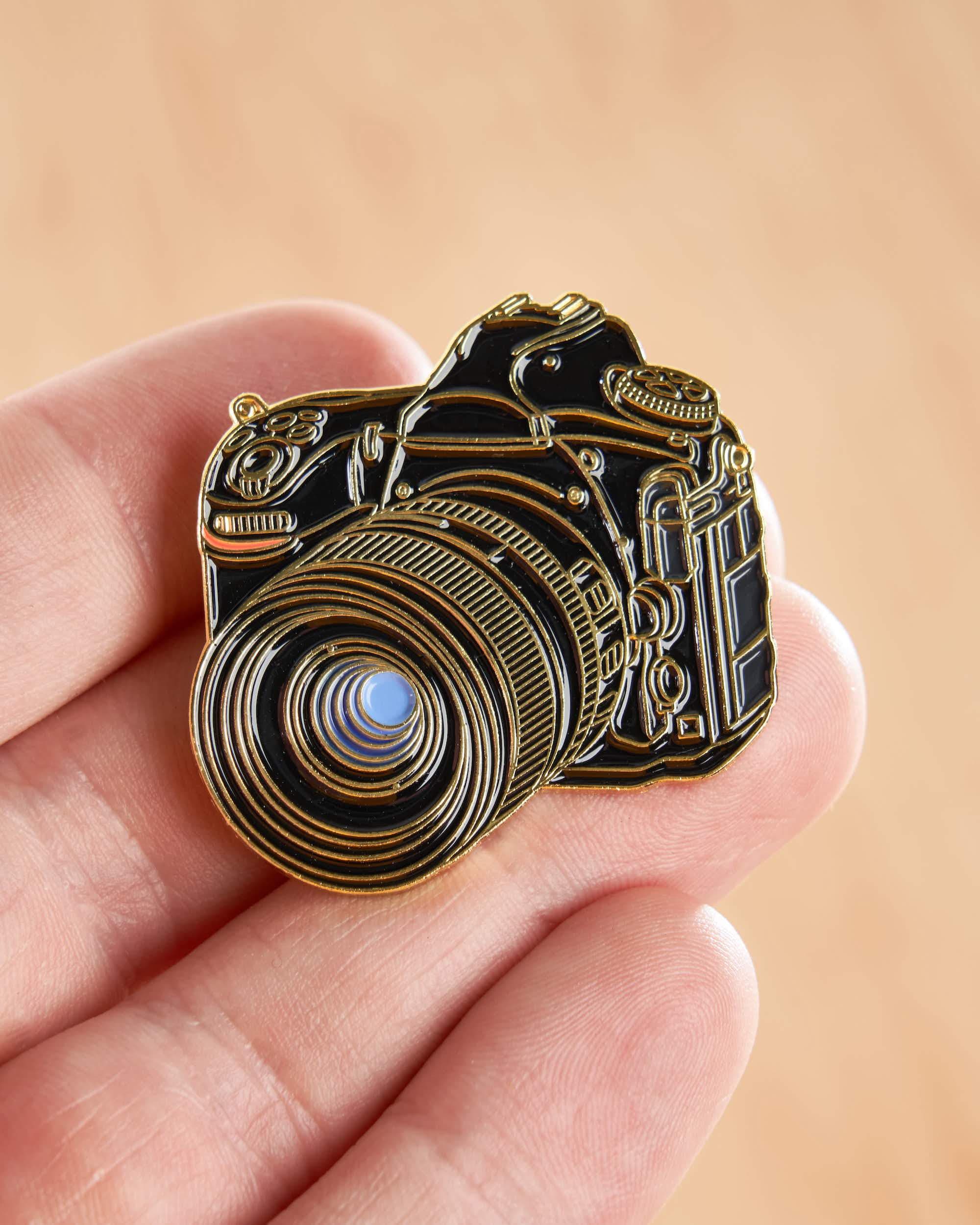 DSLR Camera Pin #3 Gold Plated