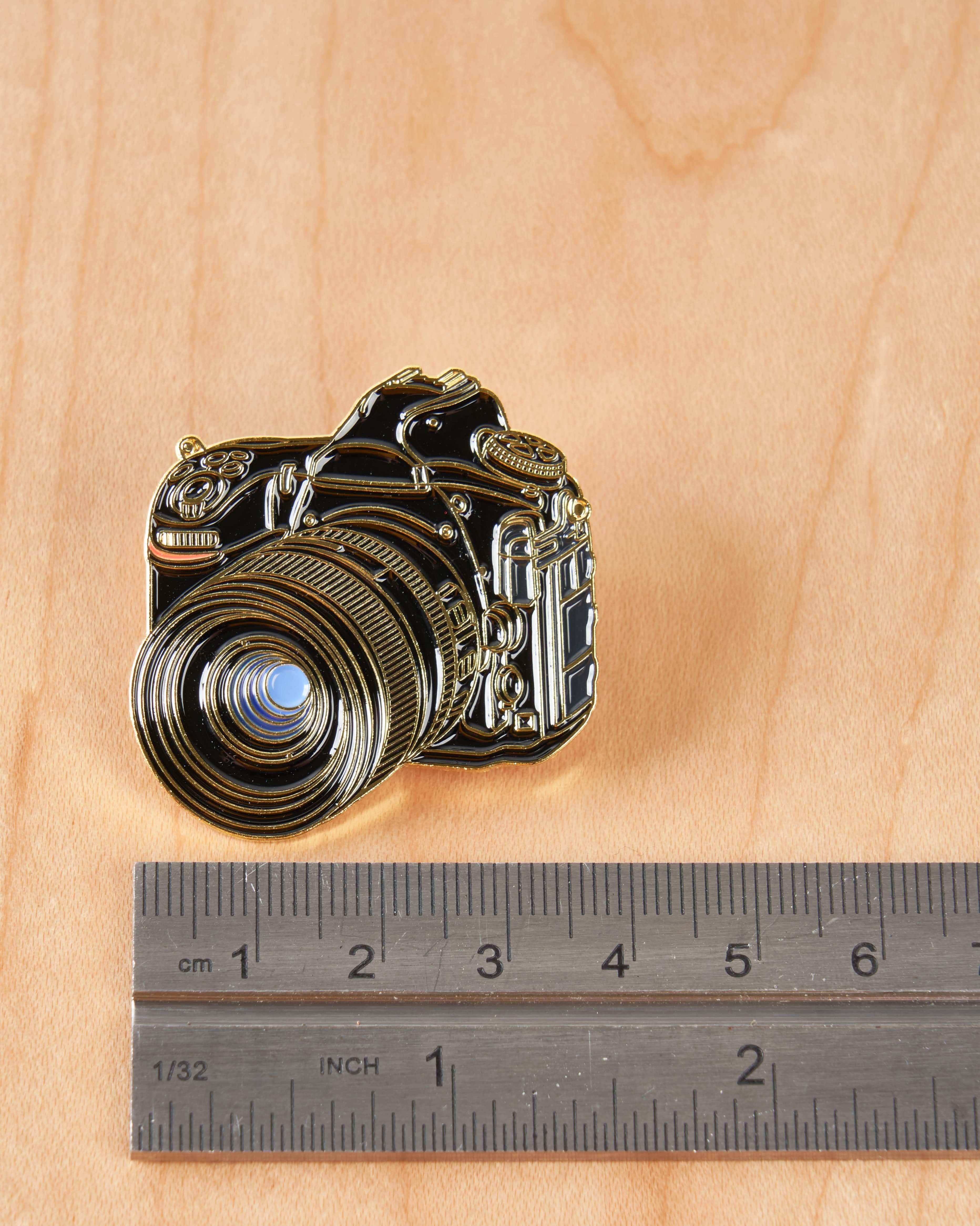 DSLR Camera Pin #3 Gold Plated - Image 4