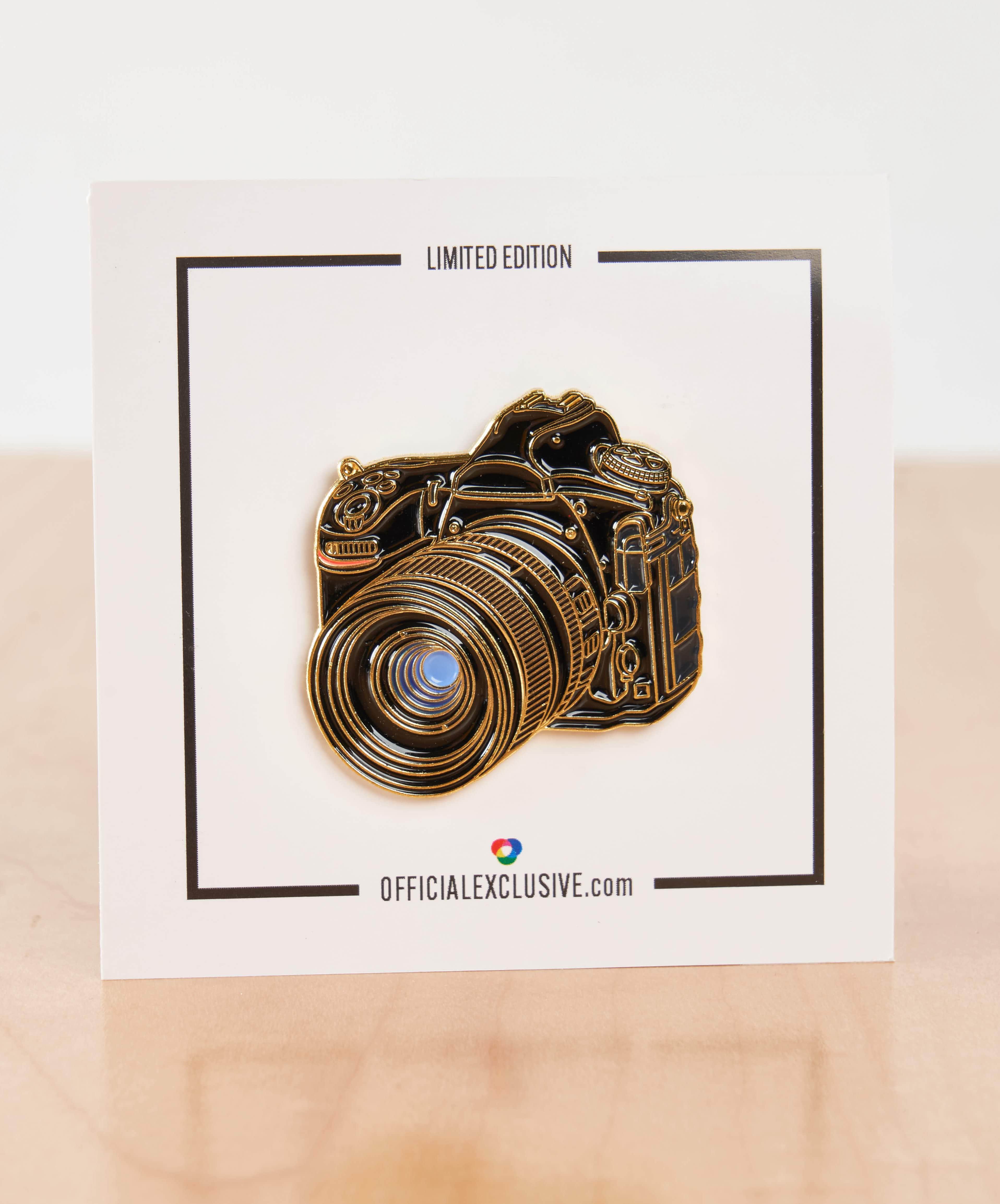 DSLR Camera Pin #3 Gold Plated - Image 5