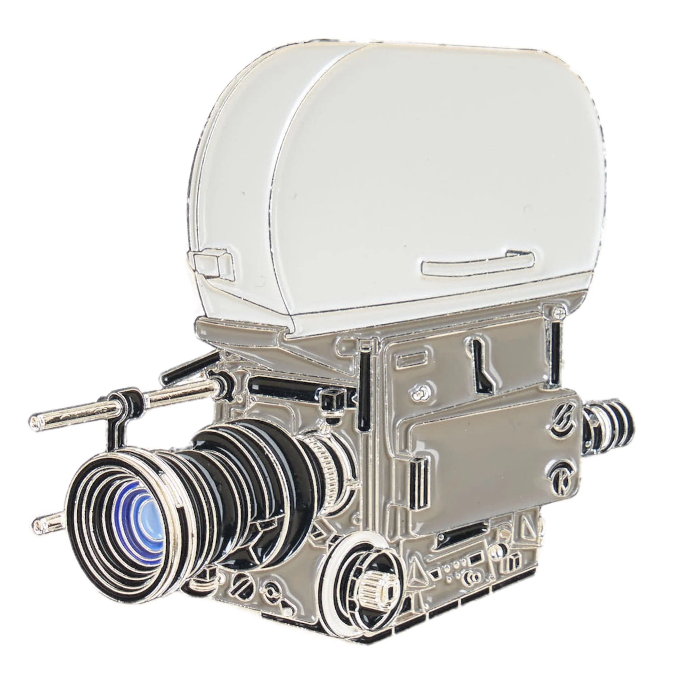 Super Motion Picture Camera Enamel Pin
