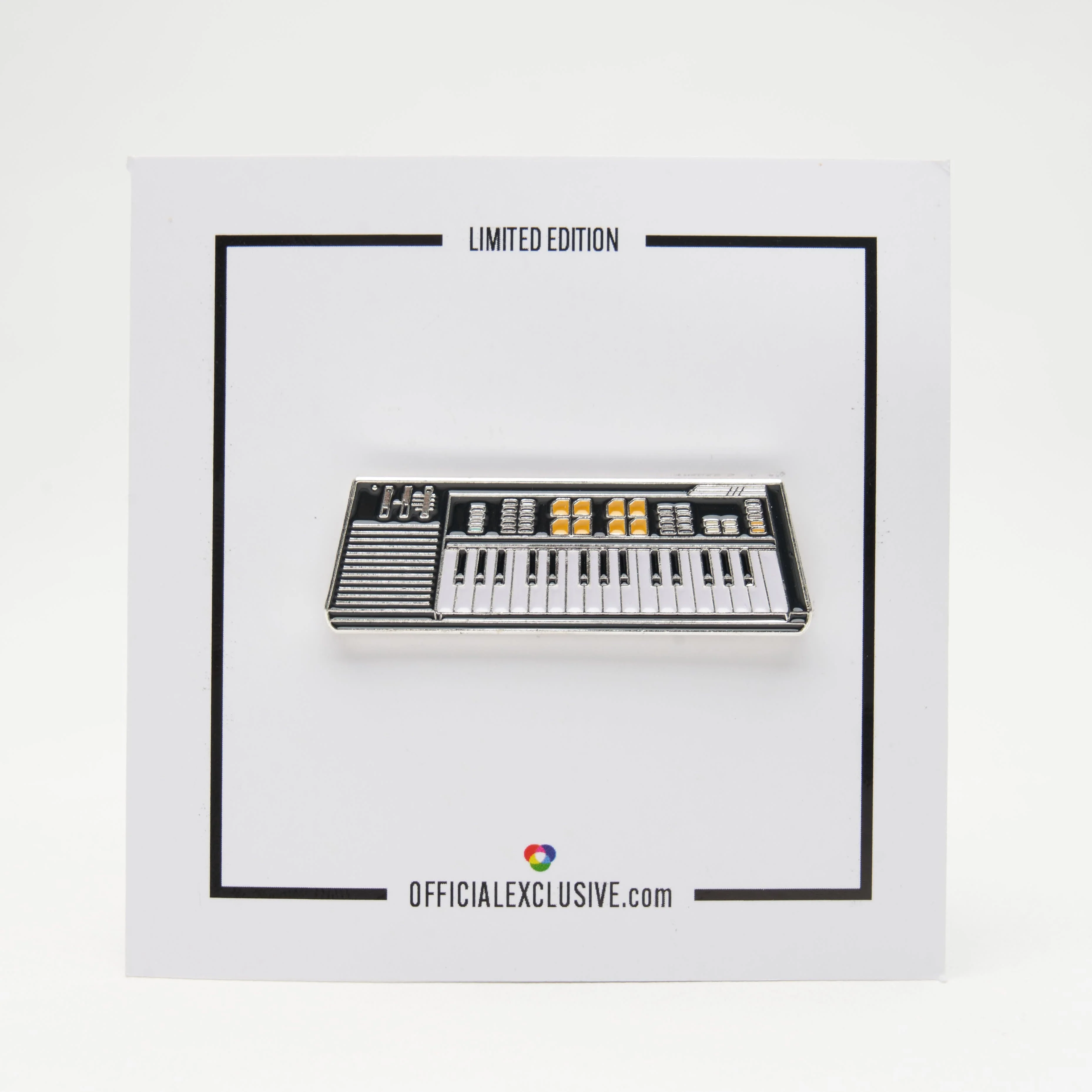 Retro Sampling Keyboard Synth Pin - Image 5